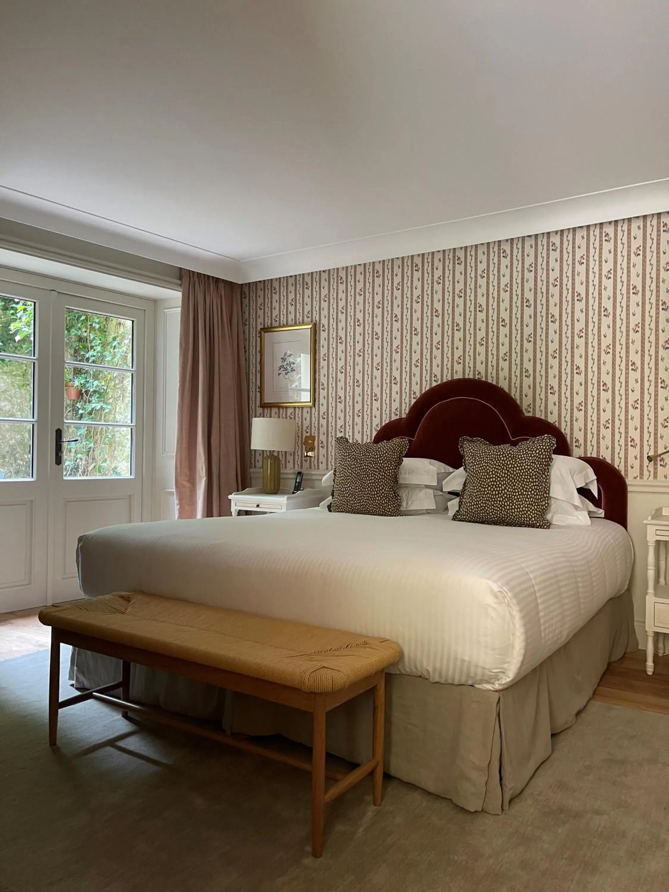 Bed in Chateau La Cheneviere