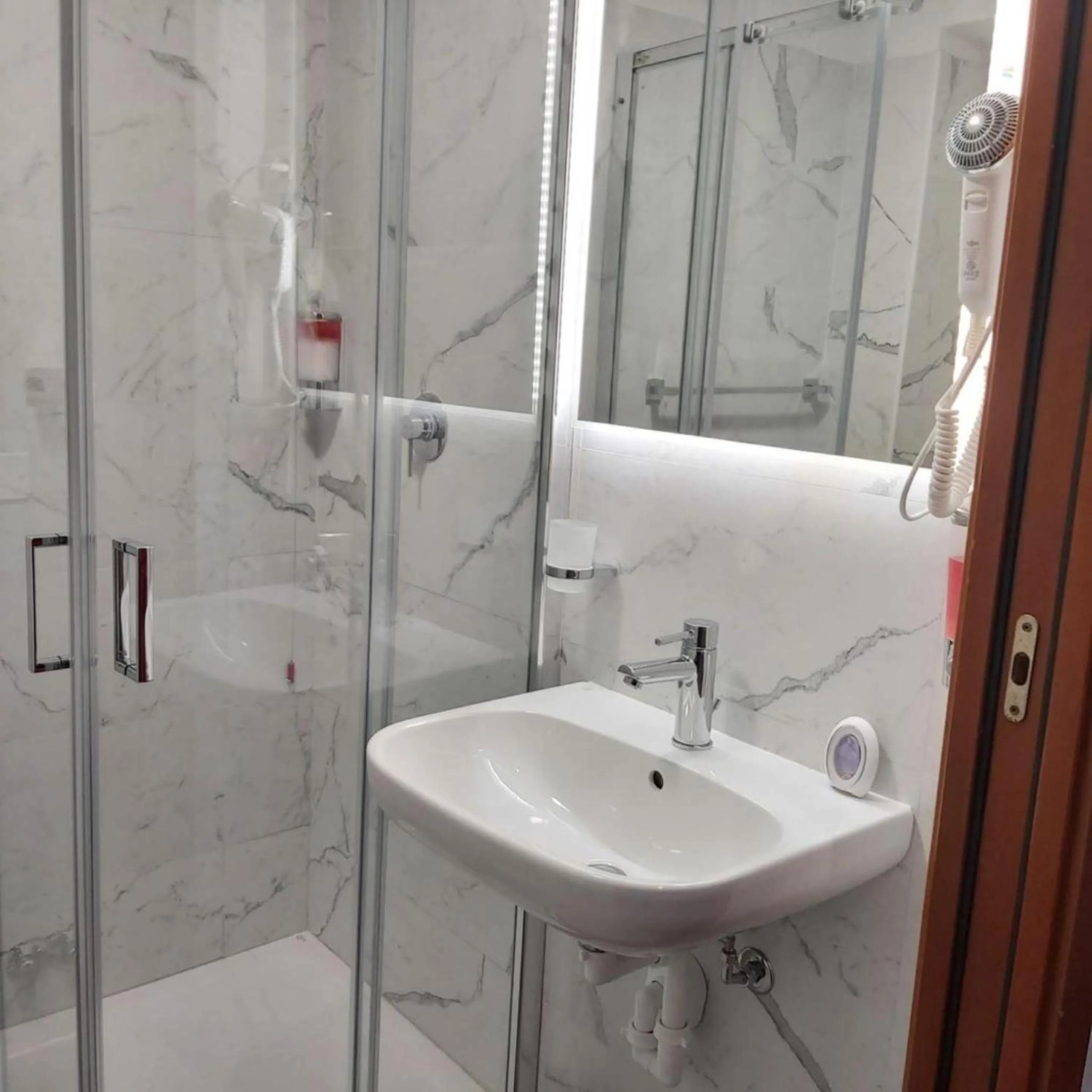 Shower in Hotel Convertini