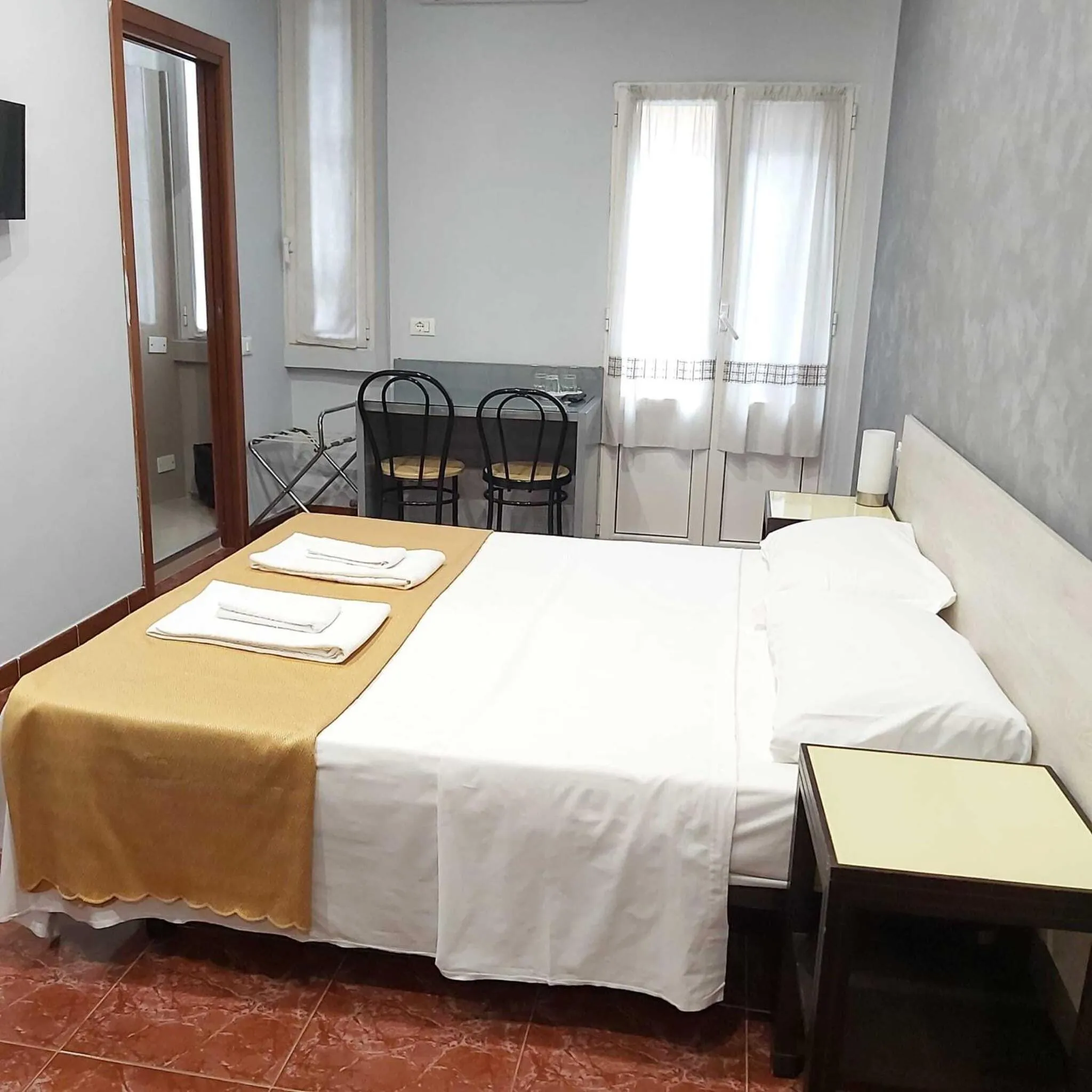 Bed in Hotel Convertini