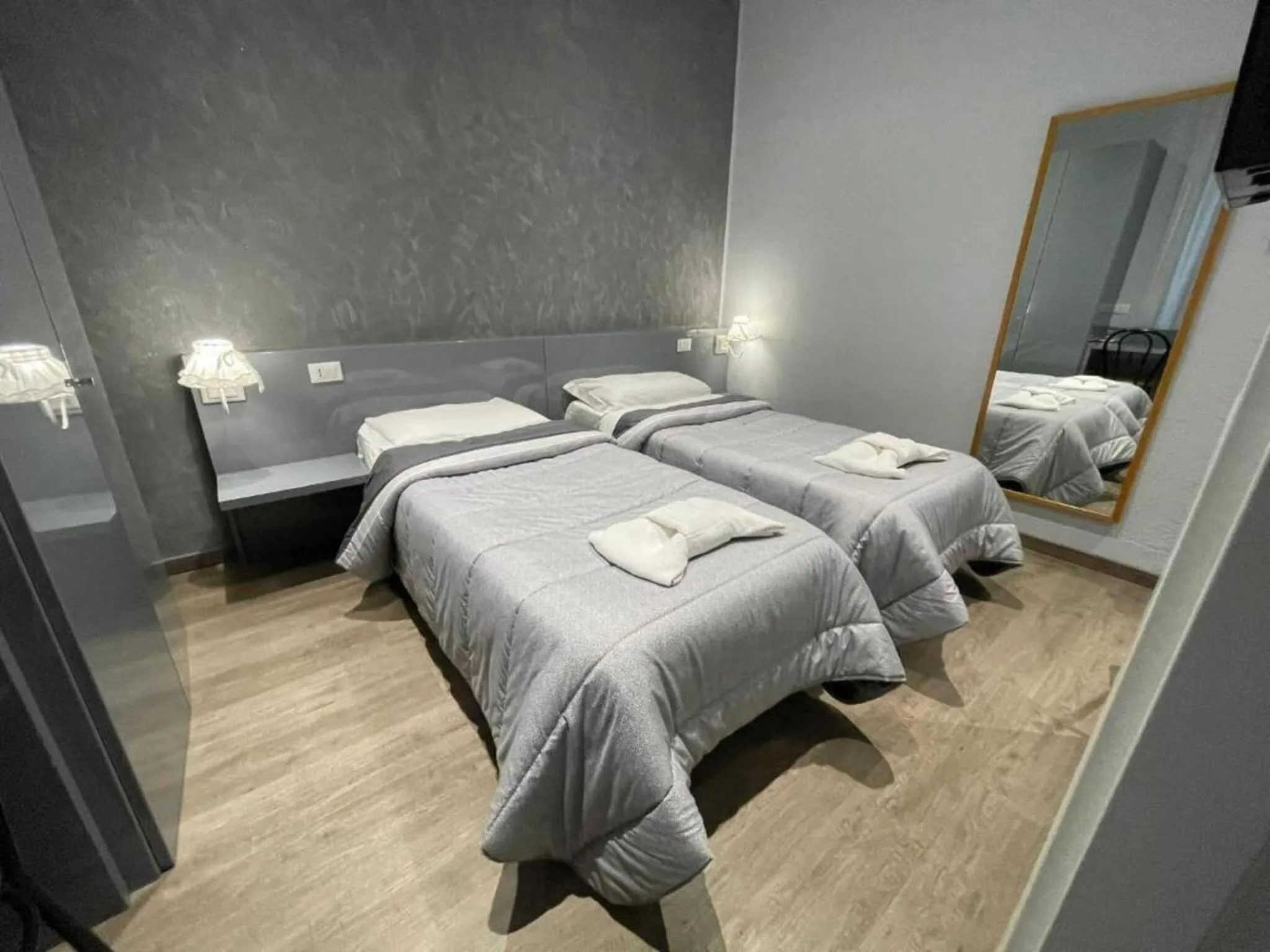 Bed in Hotel Convertini