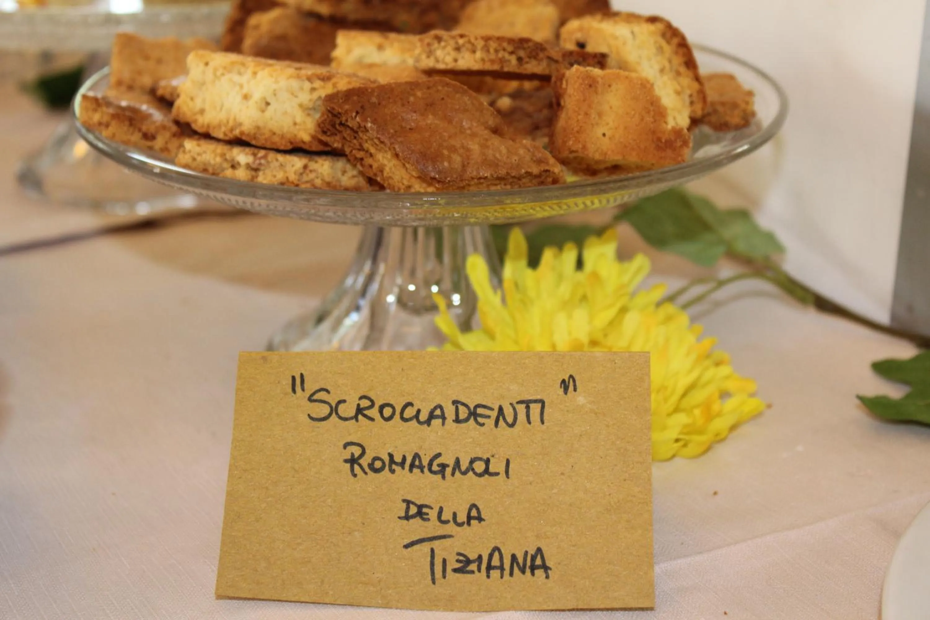 Food close-up in Hotel Sogno