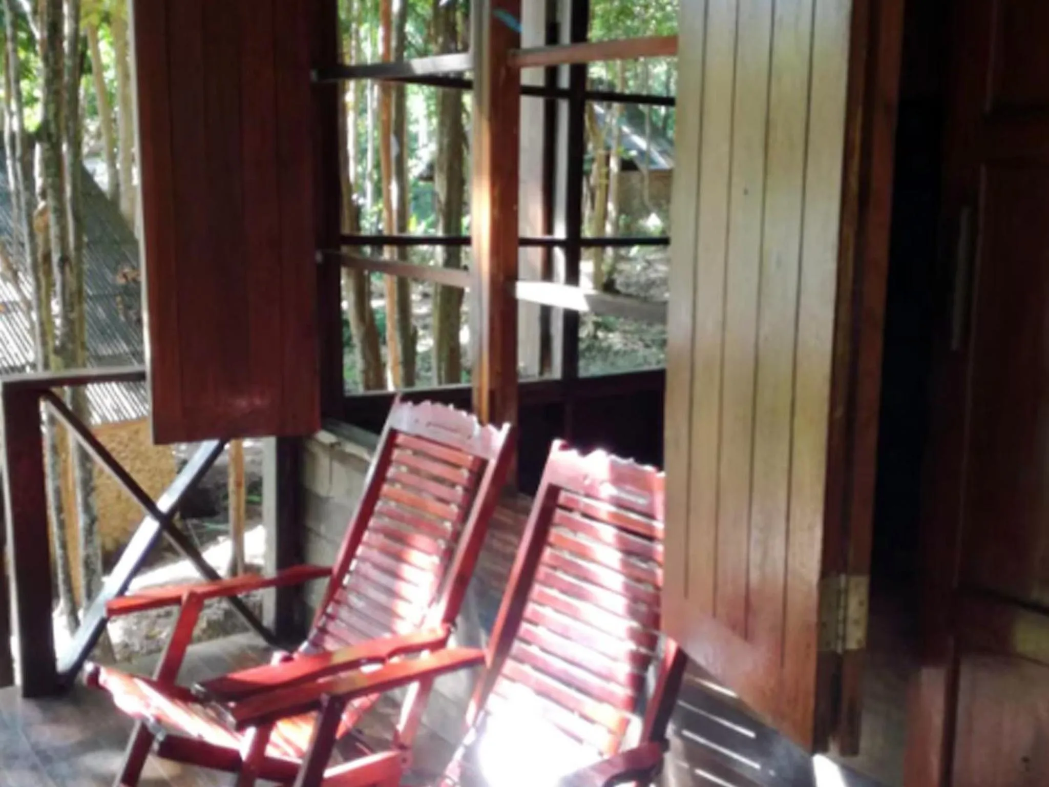 Patio in Bonhomie Beach Cottage