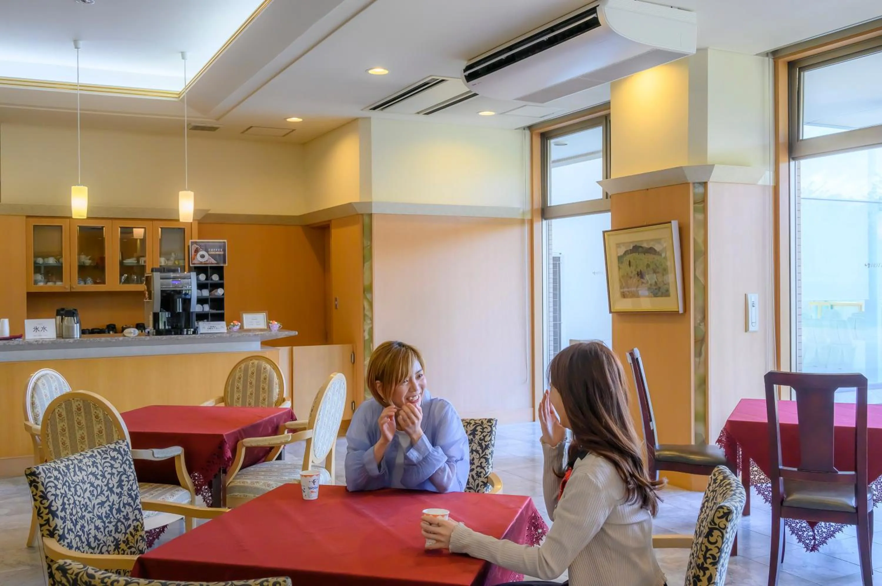 Lobby or reception in Hotel Symphony Annex Sagae Onsen