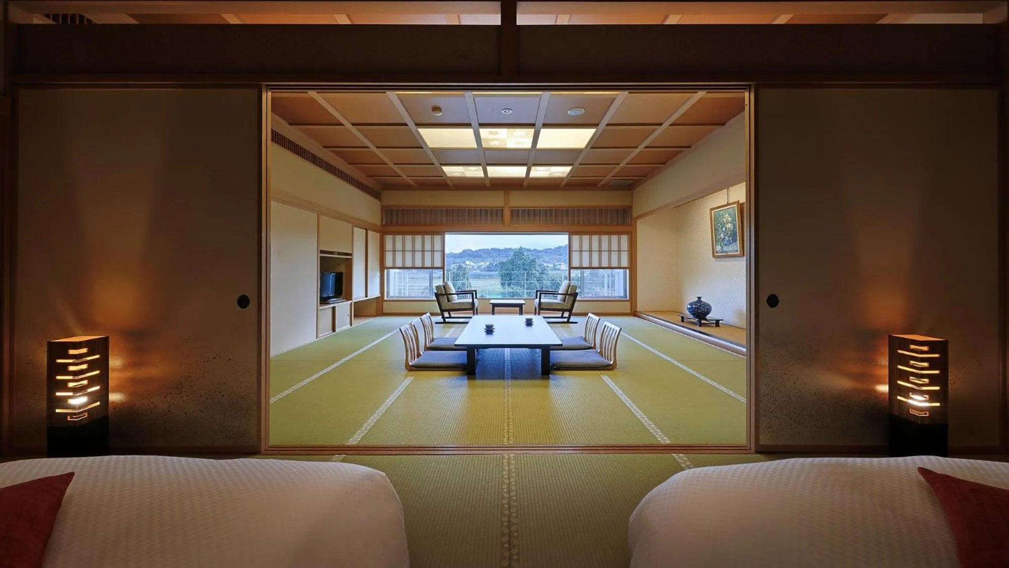 Photo of the whole room, Bed in Hotel Symphony Annex Sagae Onsen