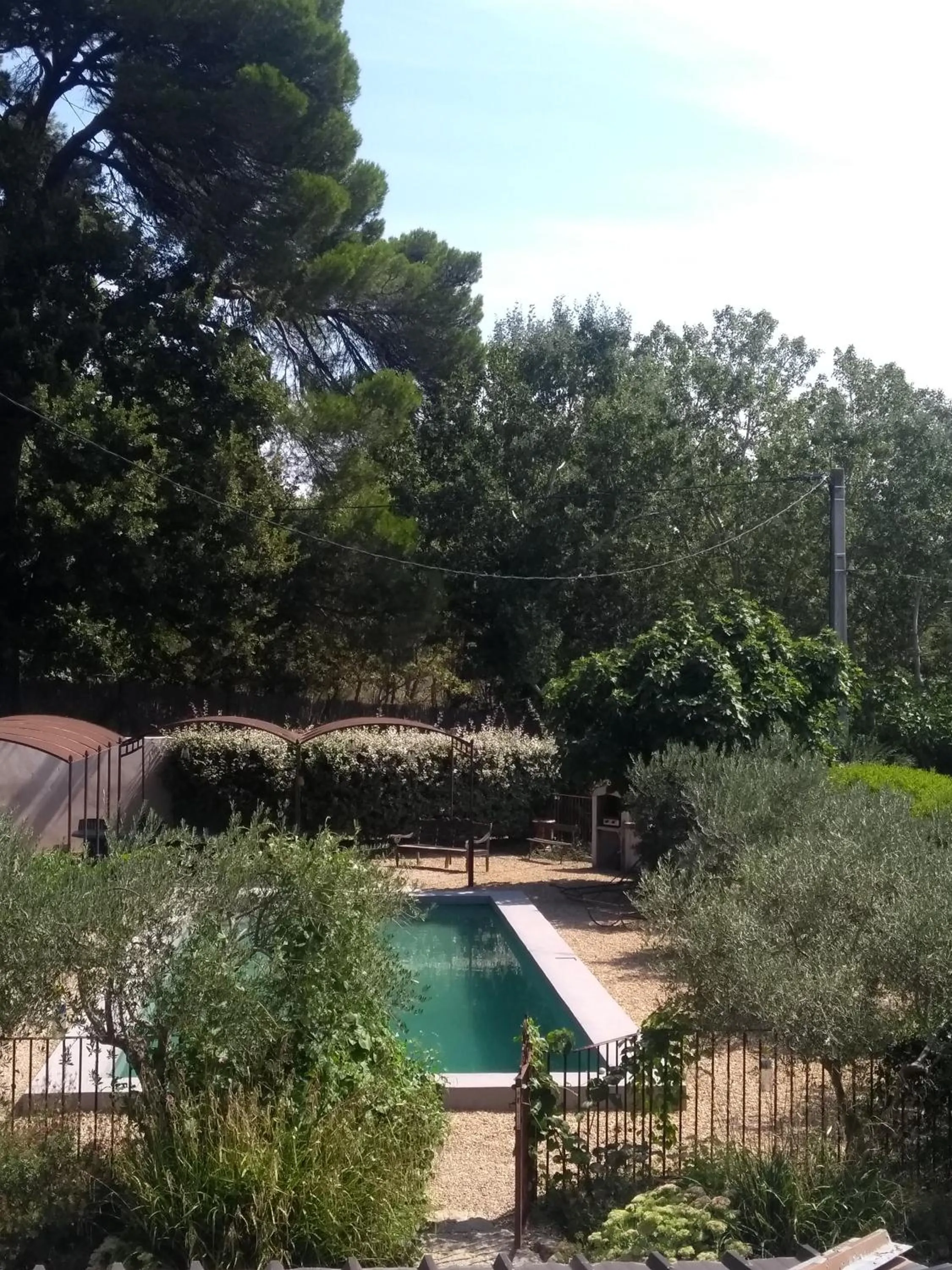 Swimming pool in Mas de Camejean