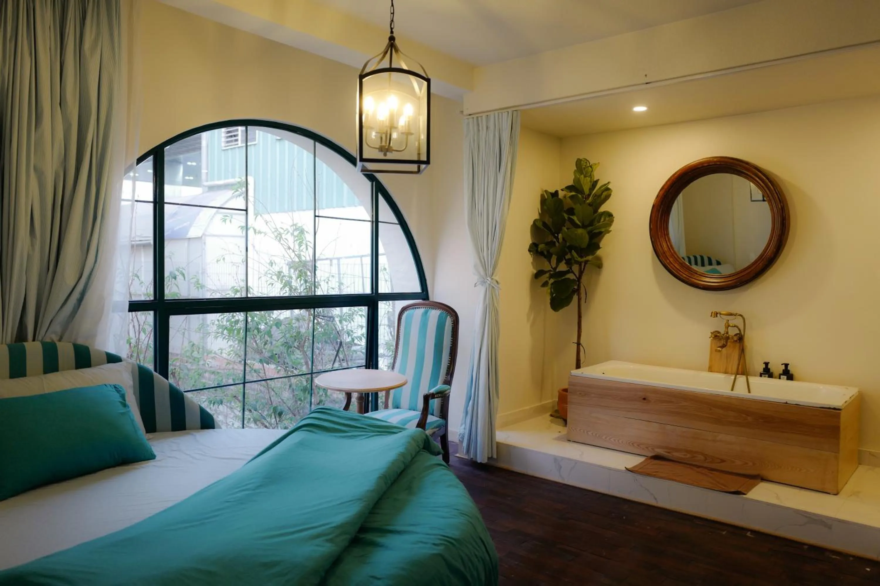 Living room, Bed in Lacasa May