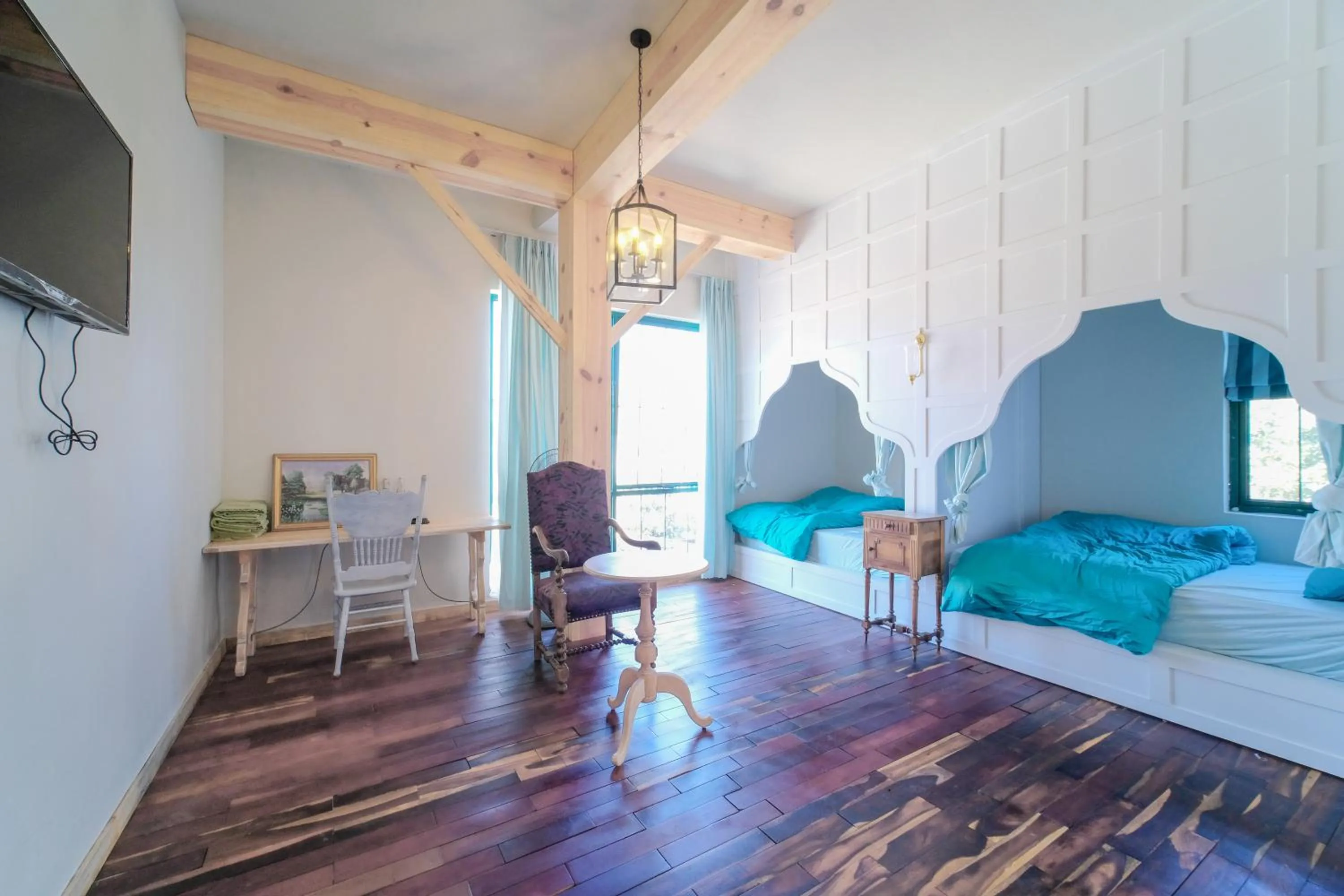 Living room, Bed in Lacasa May