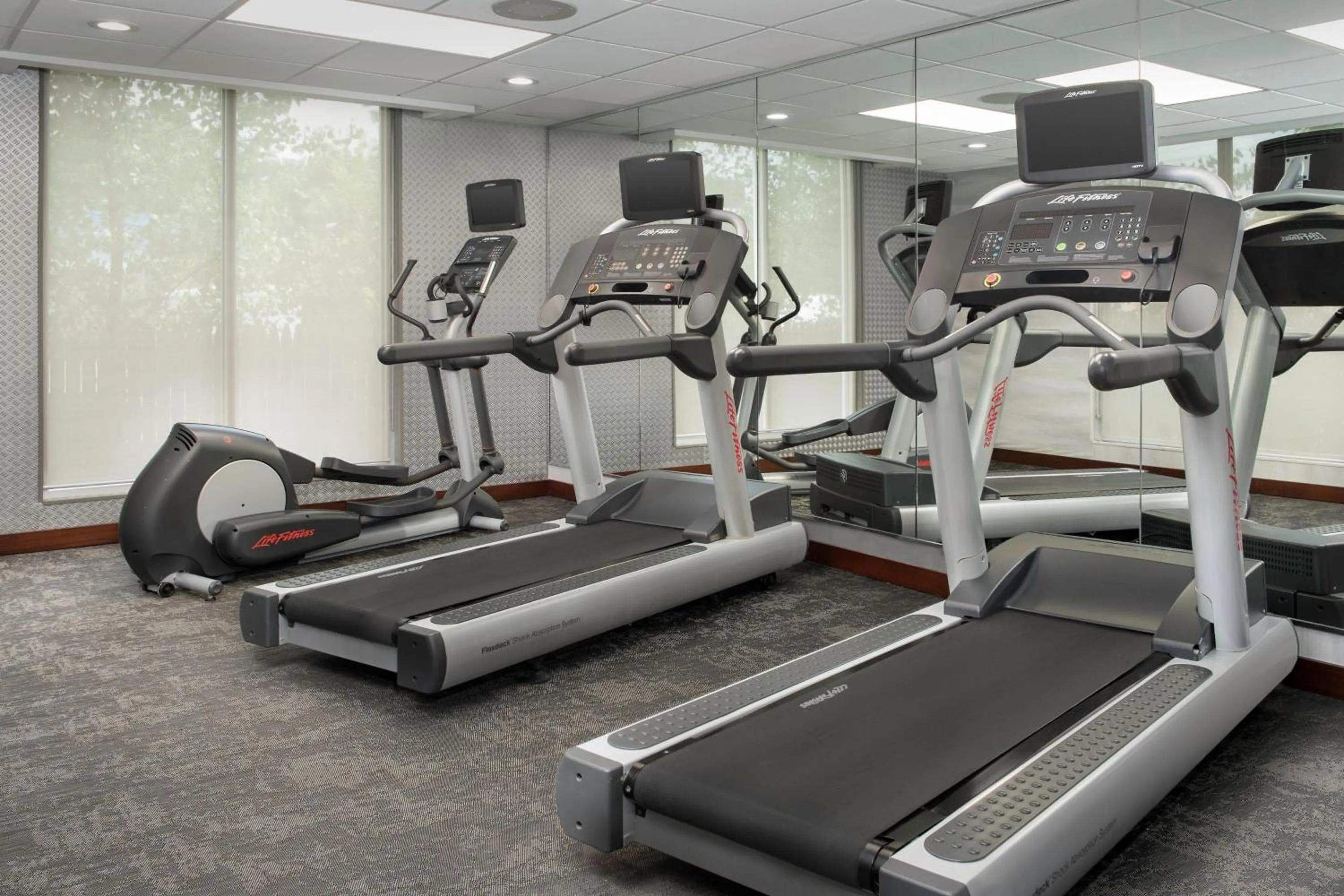 Fitness centre/facilities in Fairfield Inn & Suites by Marriott Ithaca