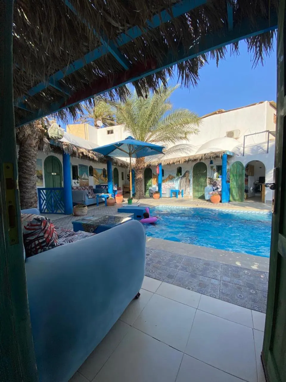 View (from property/room) in Chillax Dahab