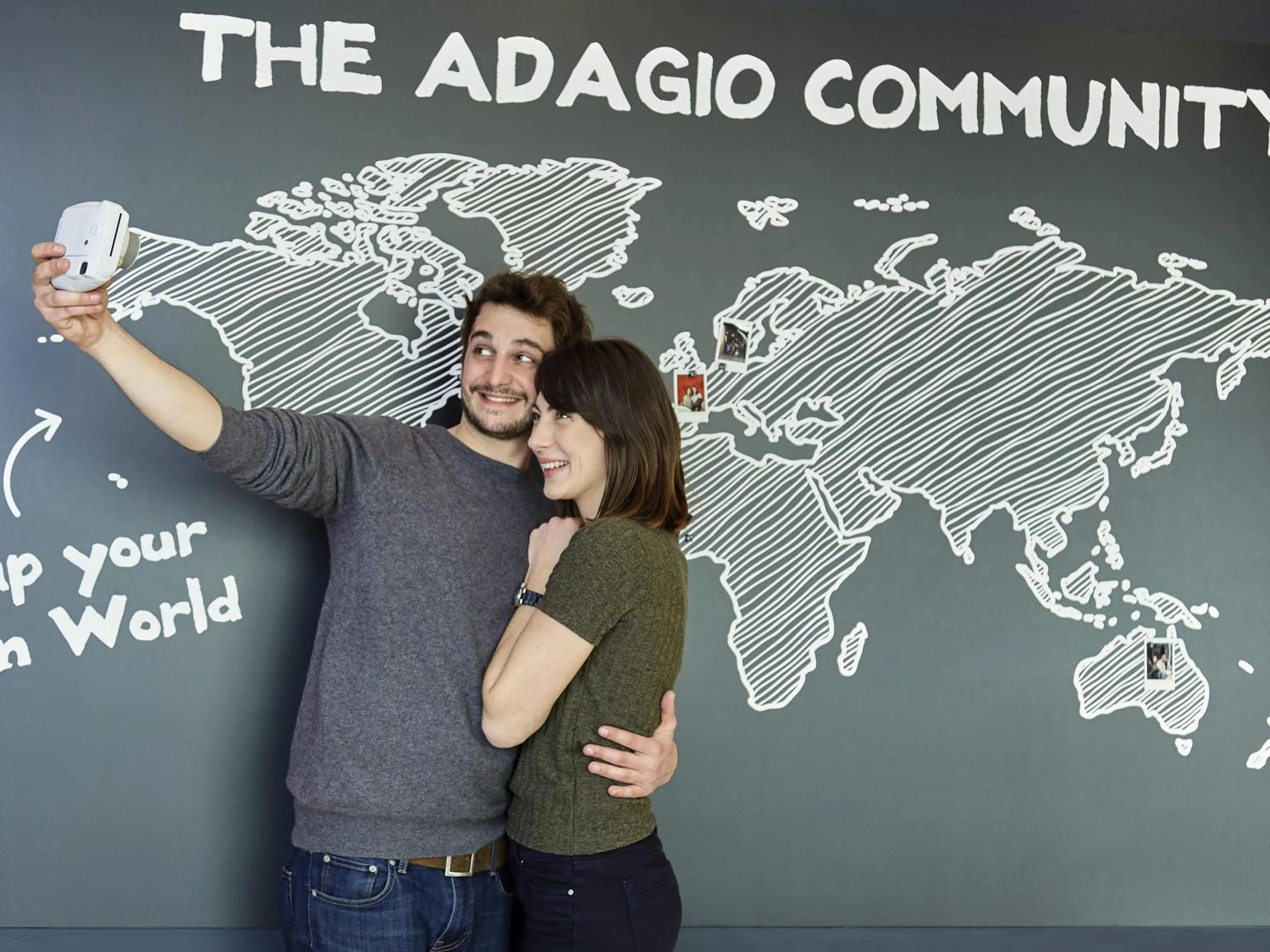 Bedroom in Aparthotel Adagio Access Avignon