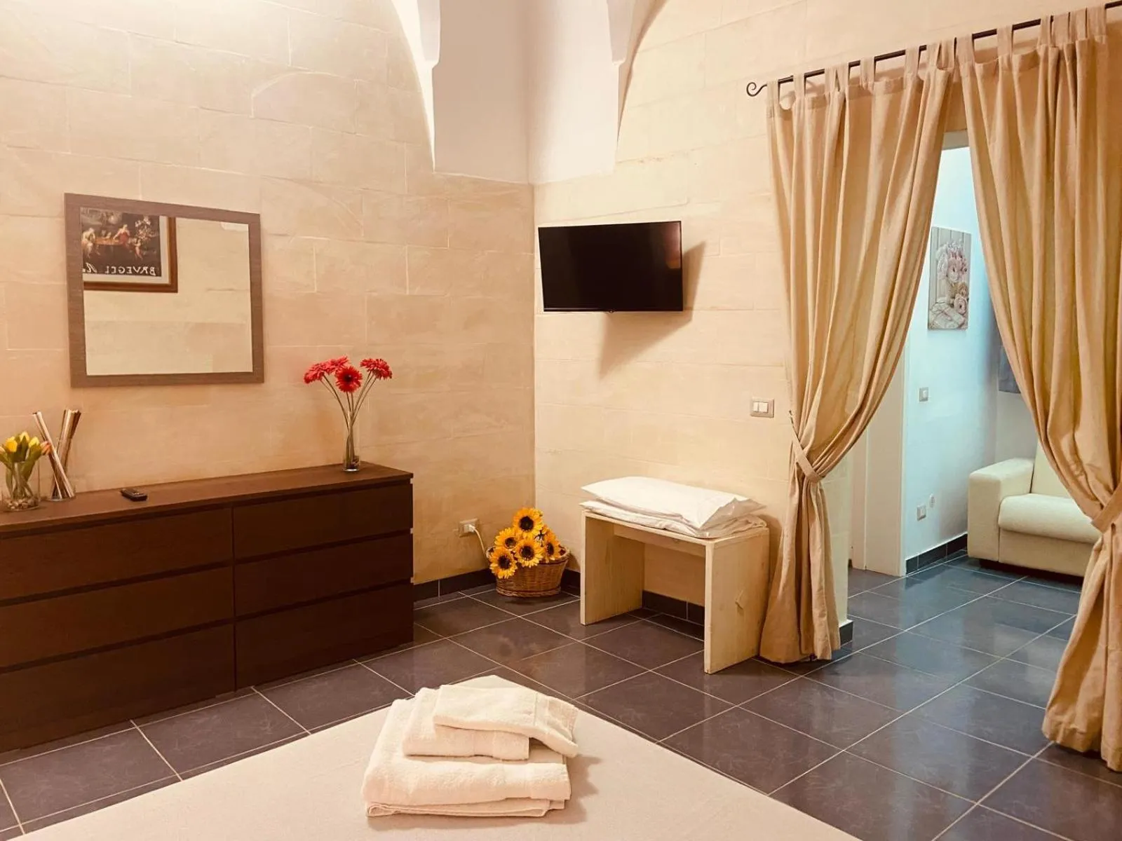 TV and multimedia, Bed in Dimore di Lecce - La Corte