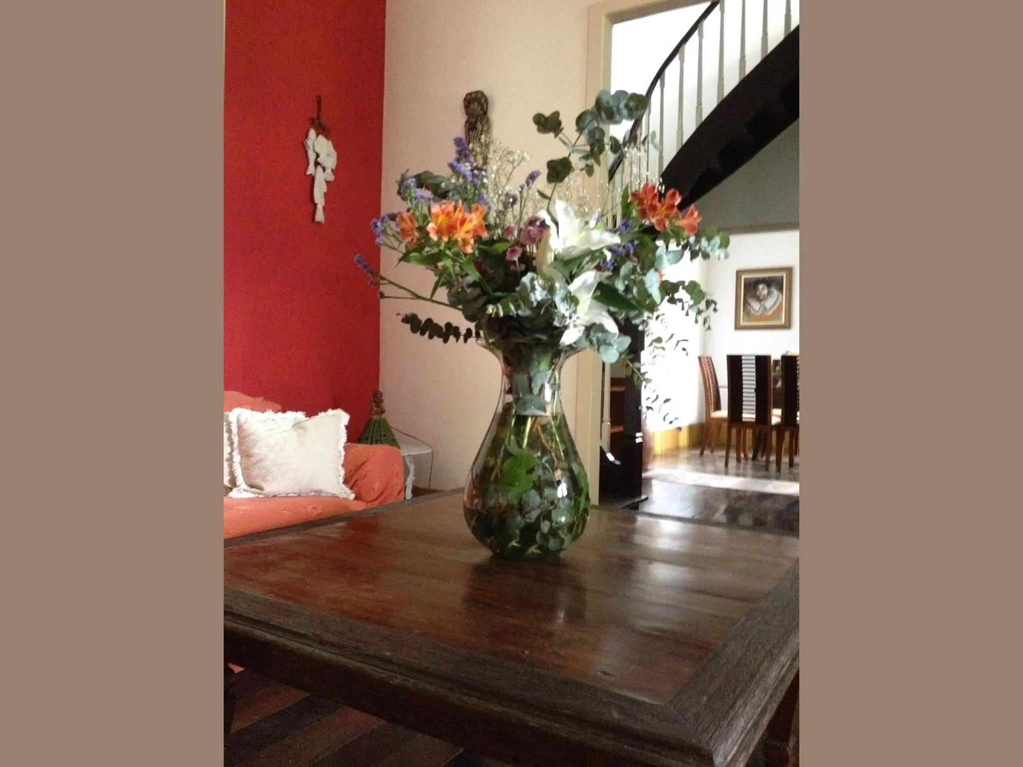 Decorative detail in Casa Caminho do Corcovado - Pet friendly