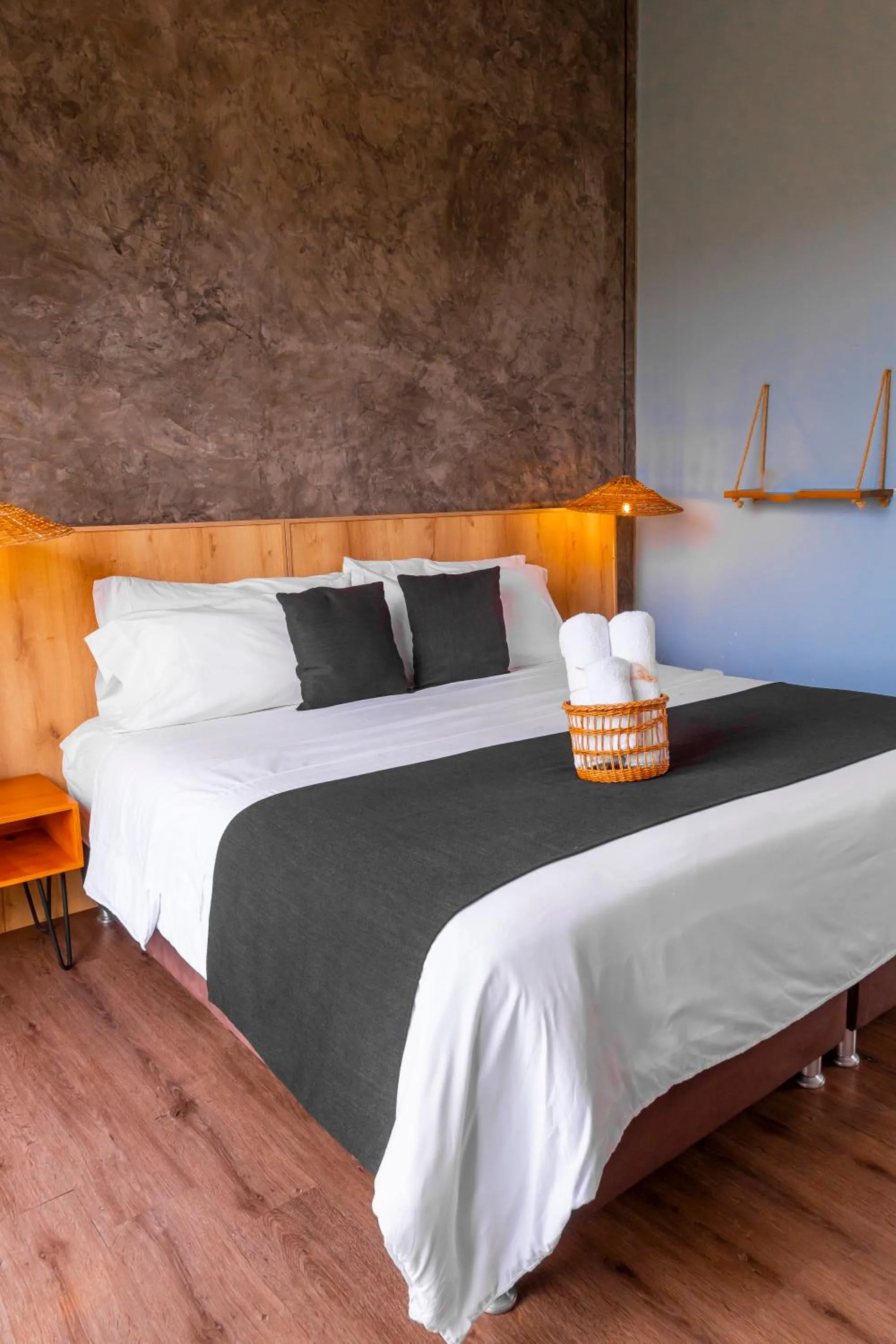 Bed in Ecohotel Monte Tierra Habitaciones y Glamping