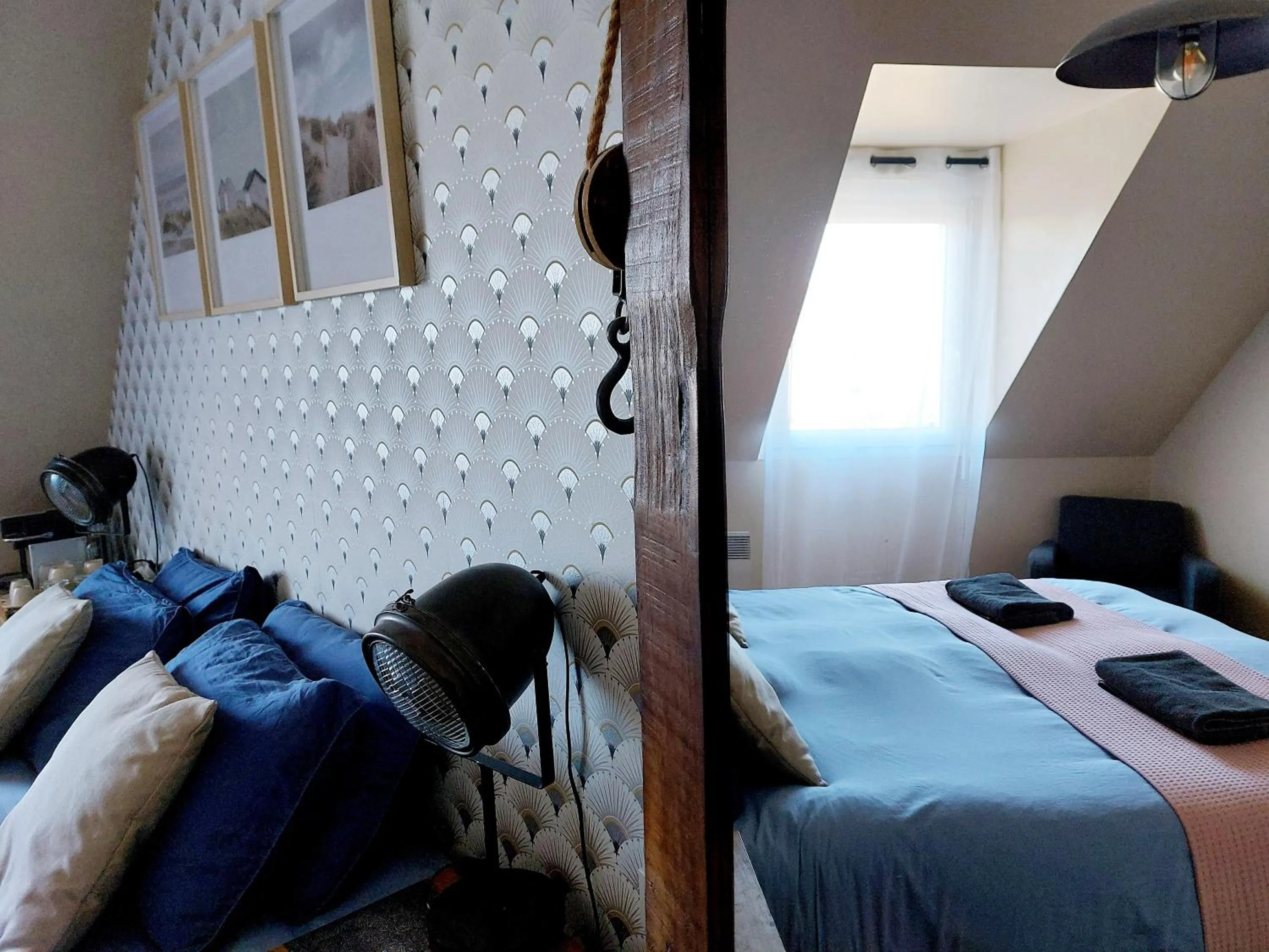 Bed in Chambres d'hôtes chez l'habitant - Bed & Breakfast homestay