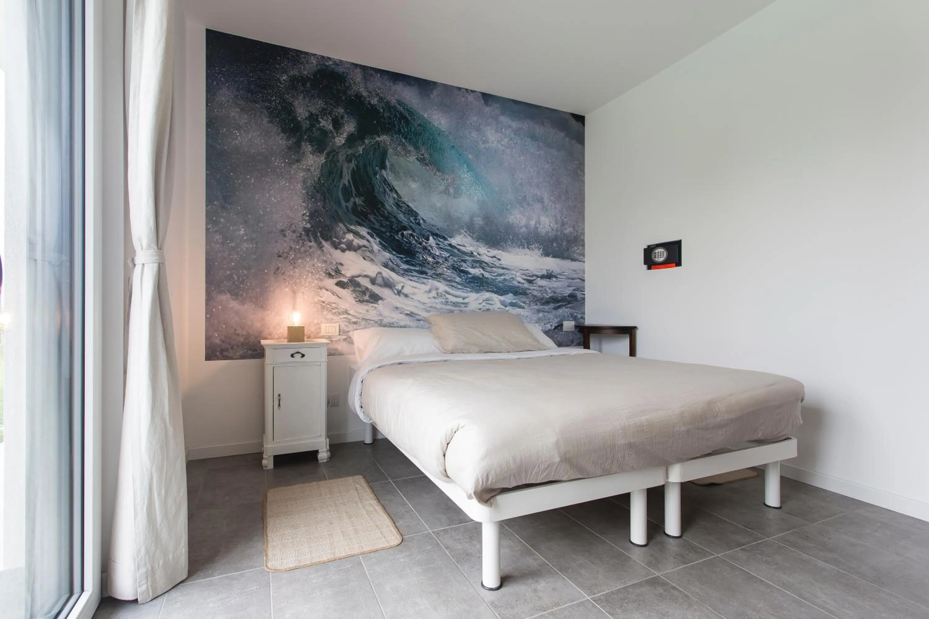 Bed in Aqua&Co Bellagio - Eco conscious stay