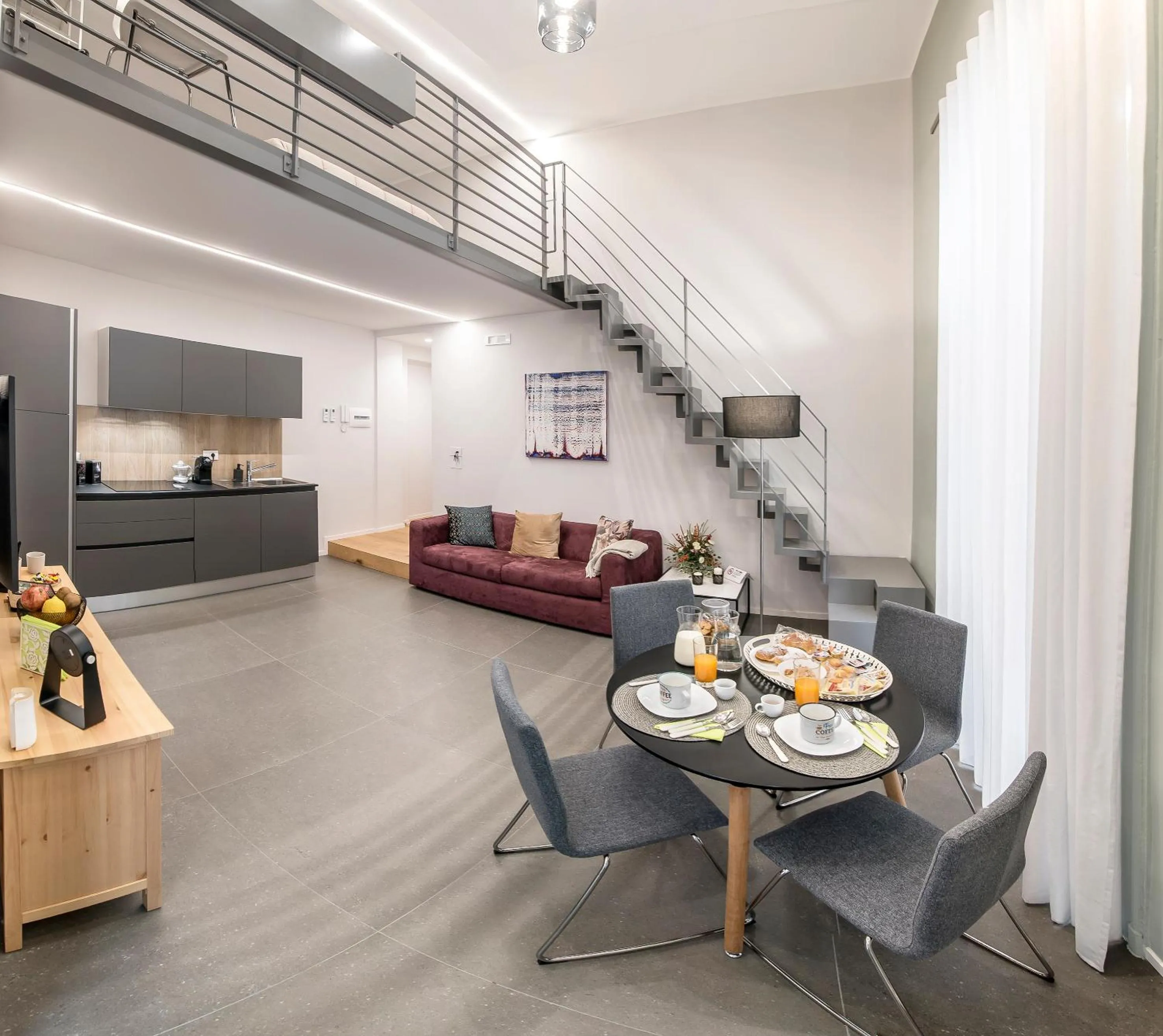 Living room in Three Houses Toledo