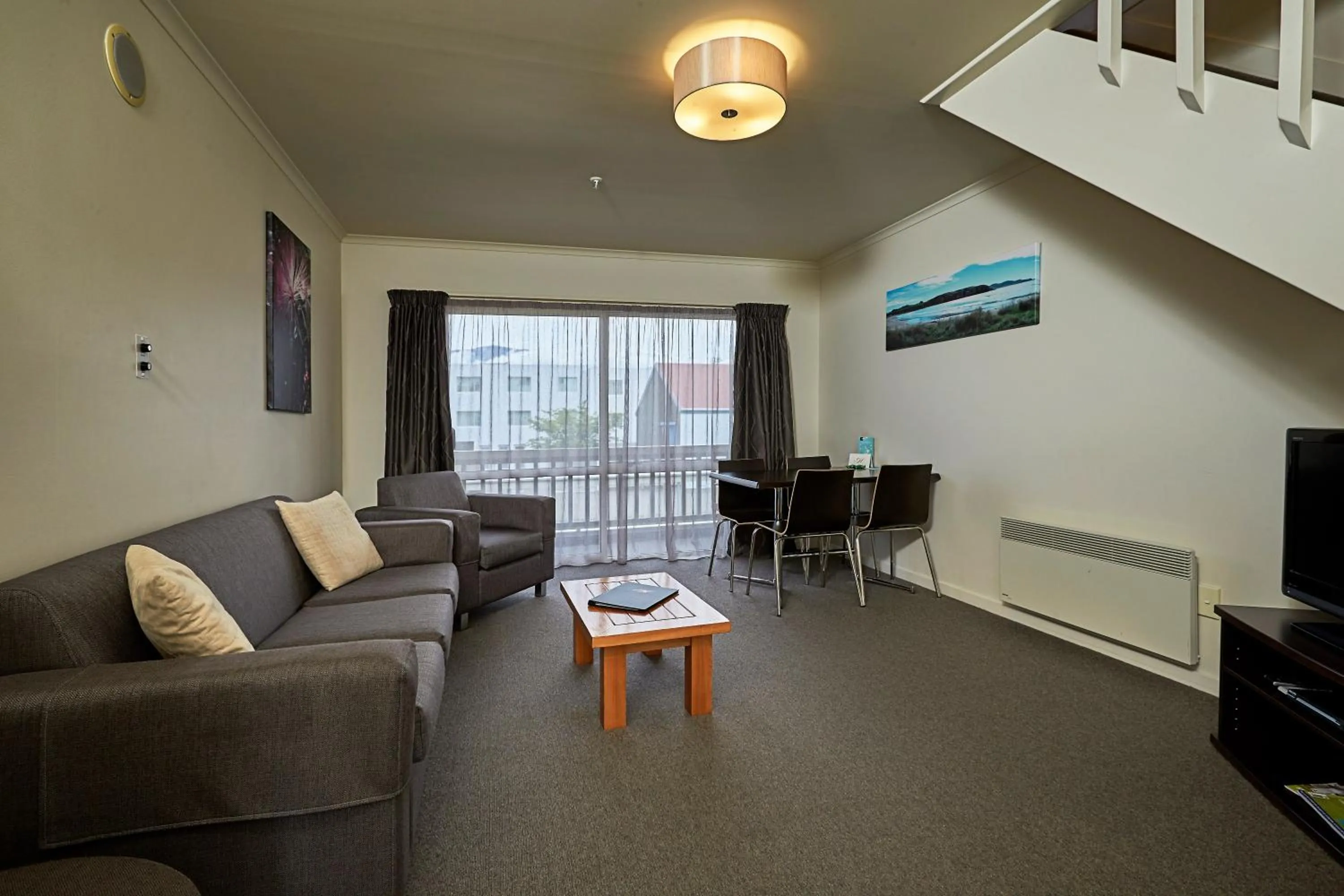 Living room in The White Morph - Heritage Collection