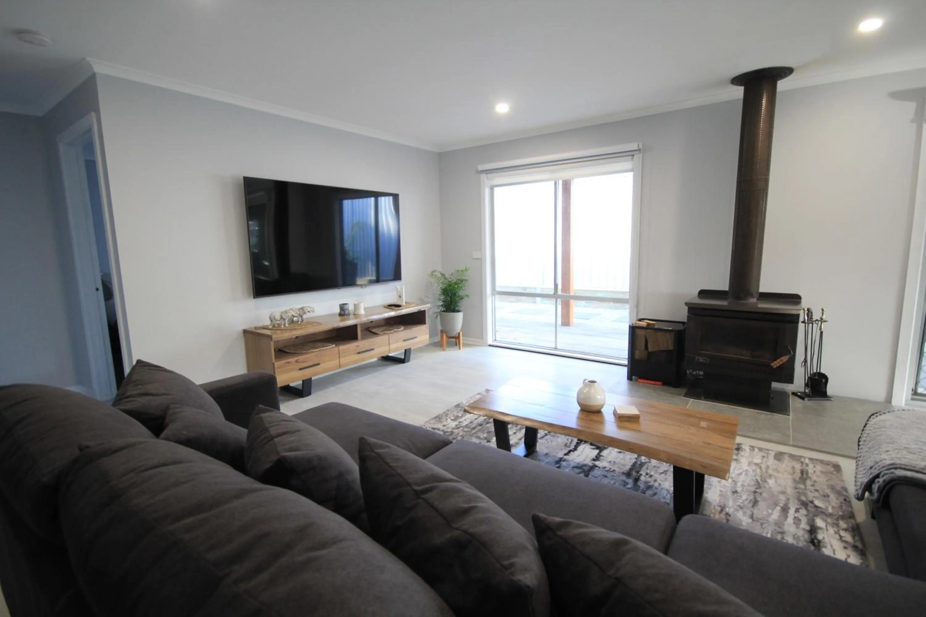 Living room in Phillip Island Park Lane Holiday Park