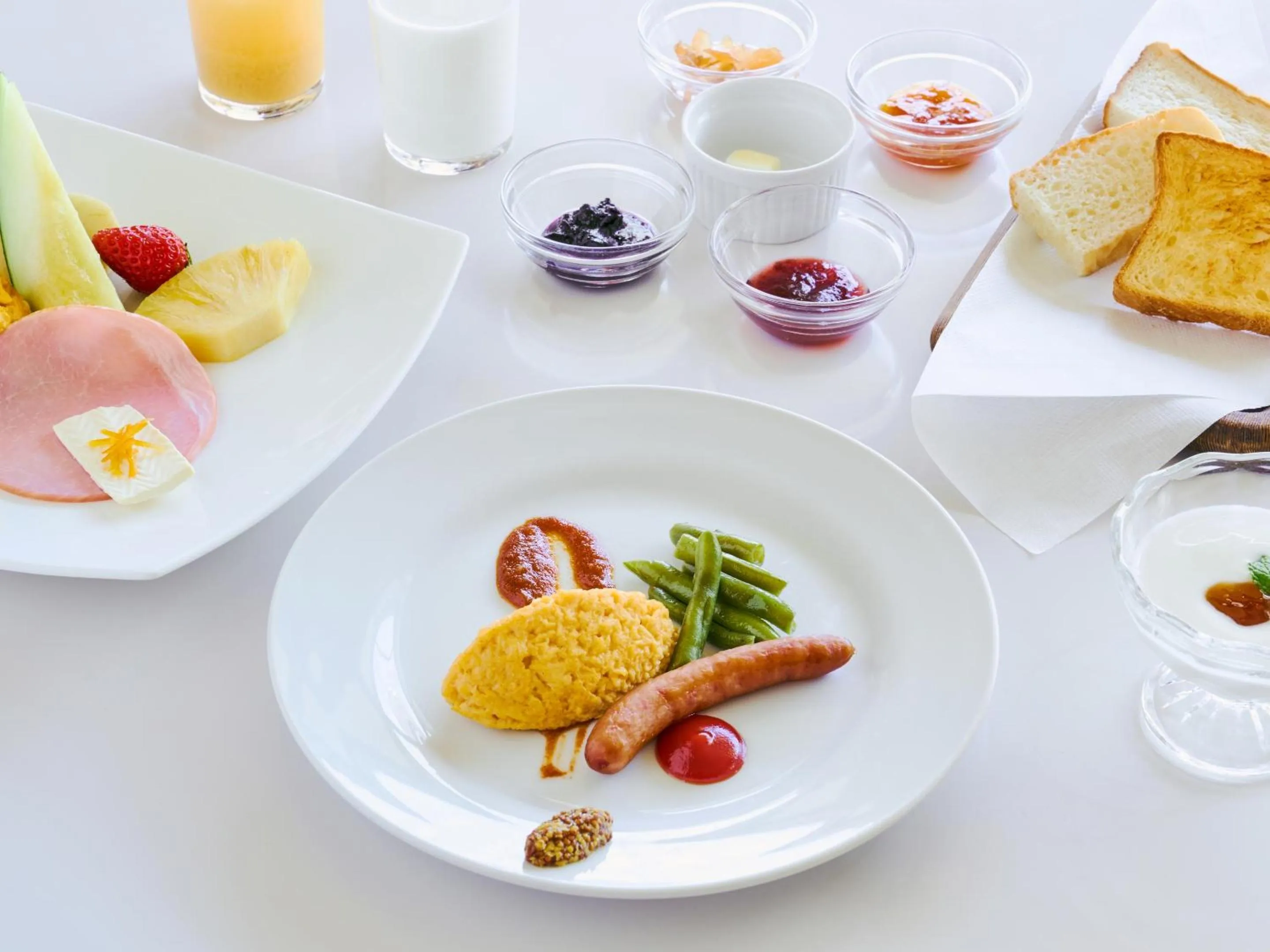 Breakfast in Ishinoyu Lodge