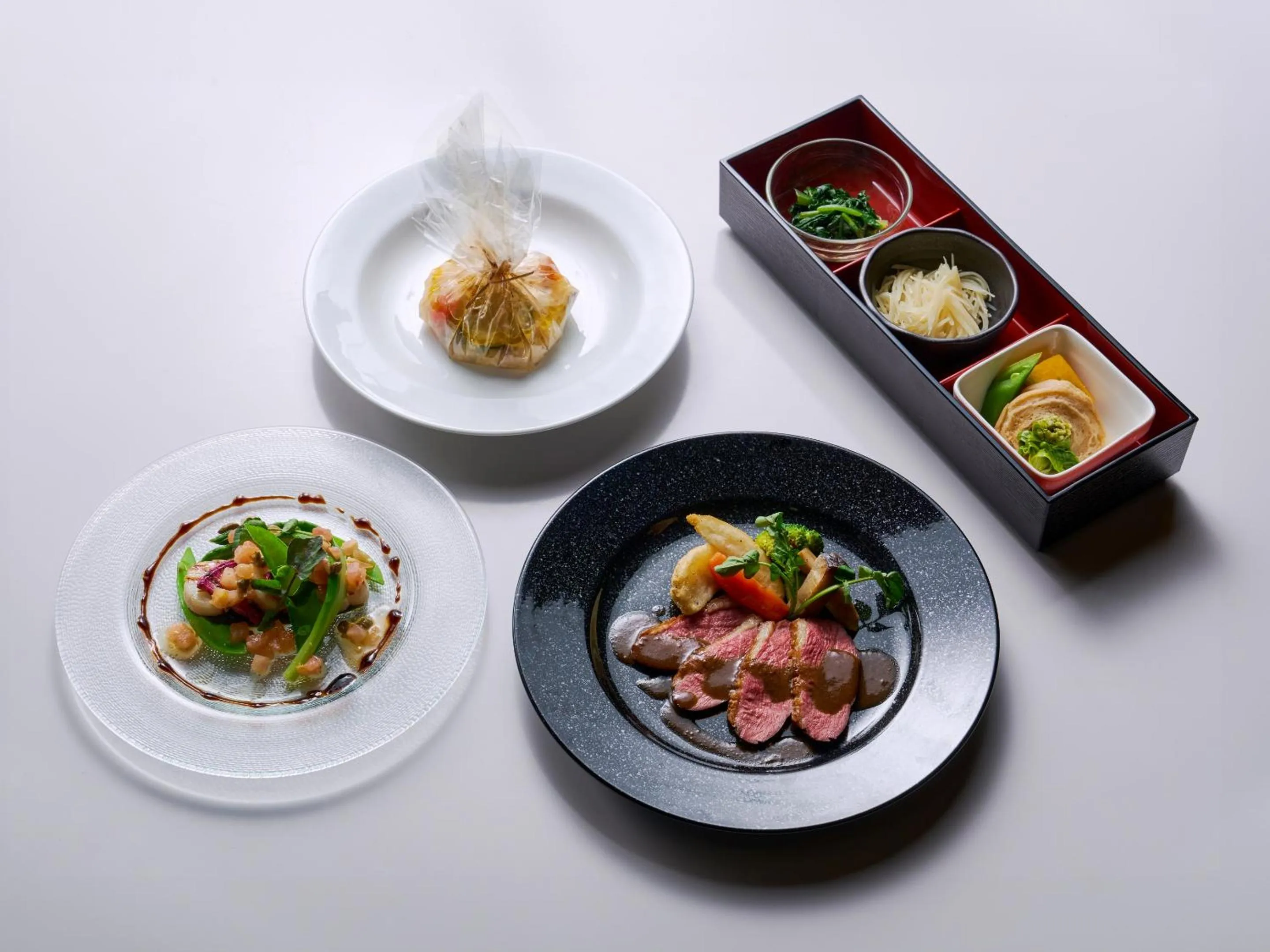 Dinner in Ishinoyu Lodge