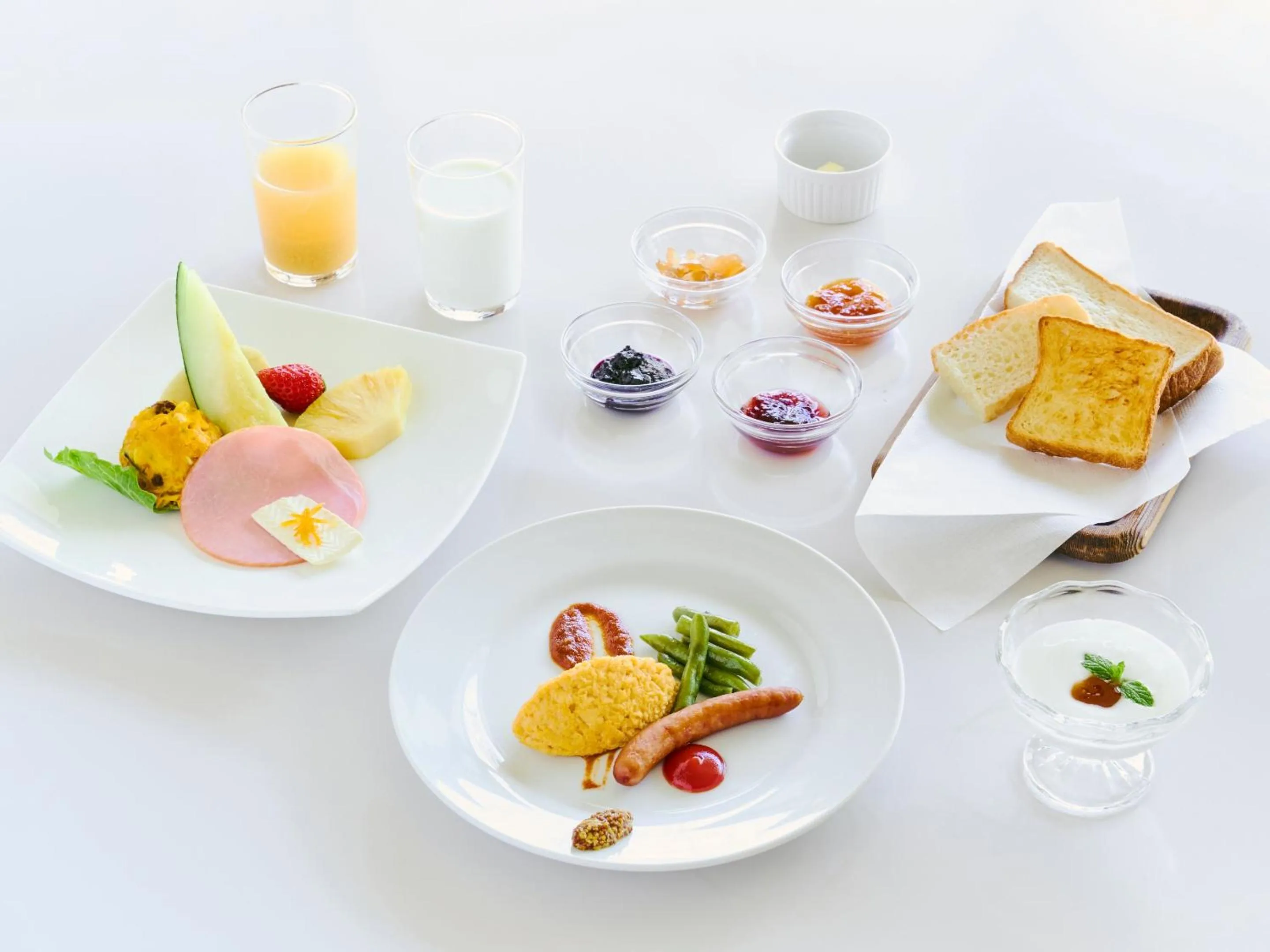 Breakfast in Ishinoyu Lodge