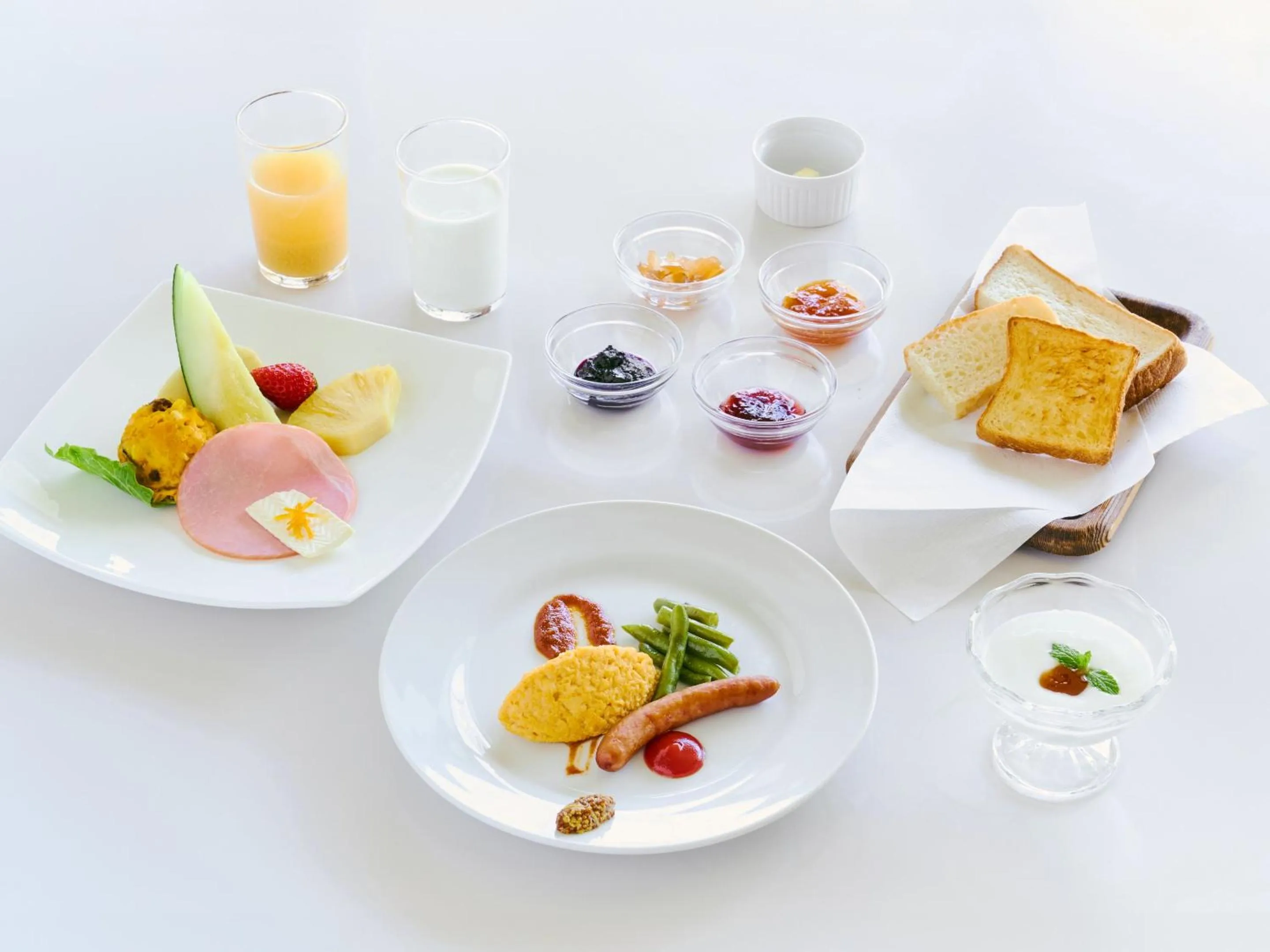 Breakfast in Ishinoyu Lodge