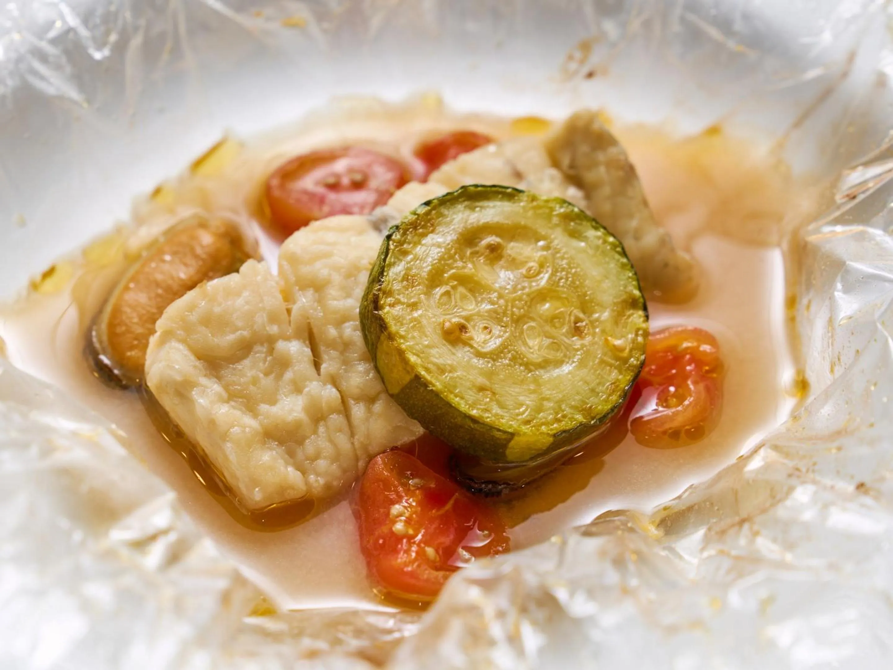 Food close-up in Ishinoyu Lodge