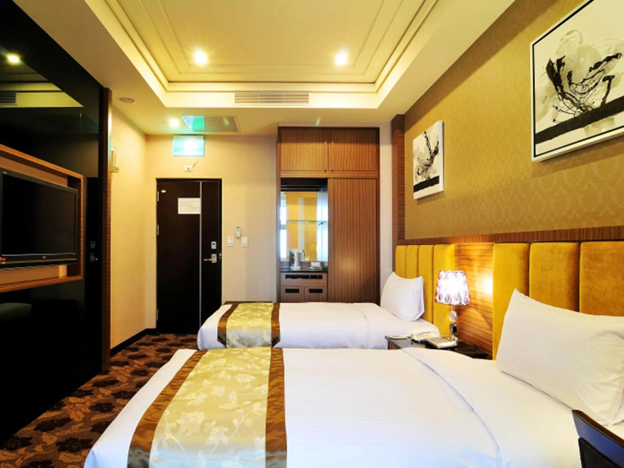 bunk bed, Bed in JinShan Sakura Bay Hot Spring Hotel