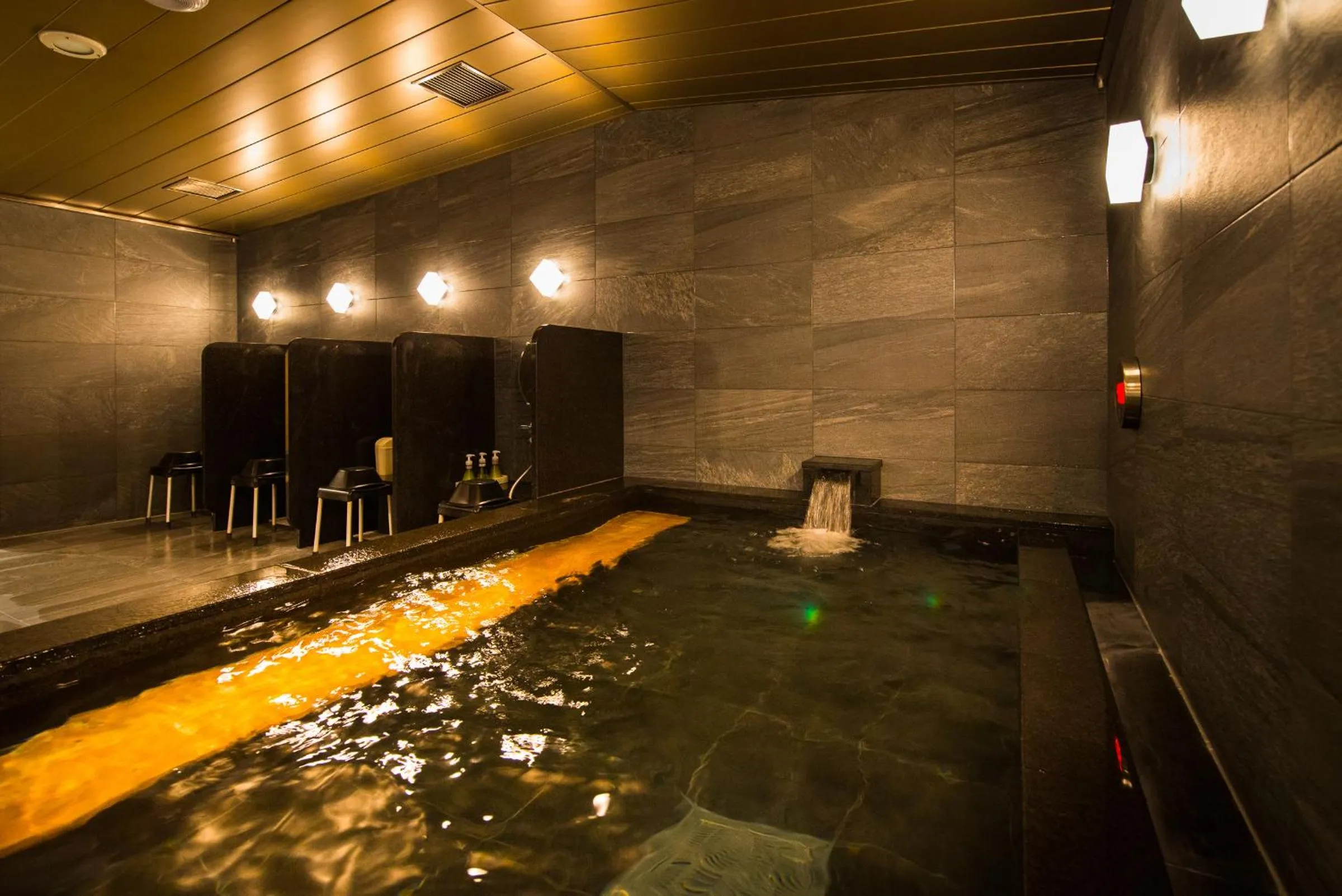 Hot Spring Bath in Natural Hot Spring SUPER HOTEL Kumamoto Chamber of Commerce