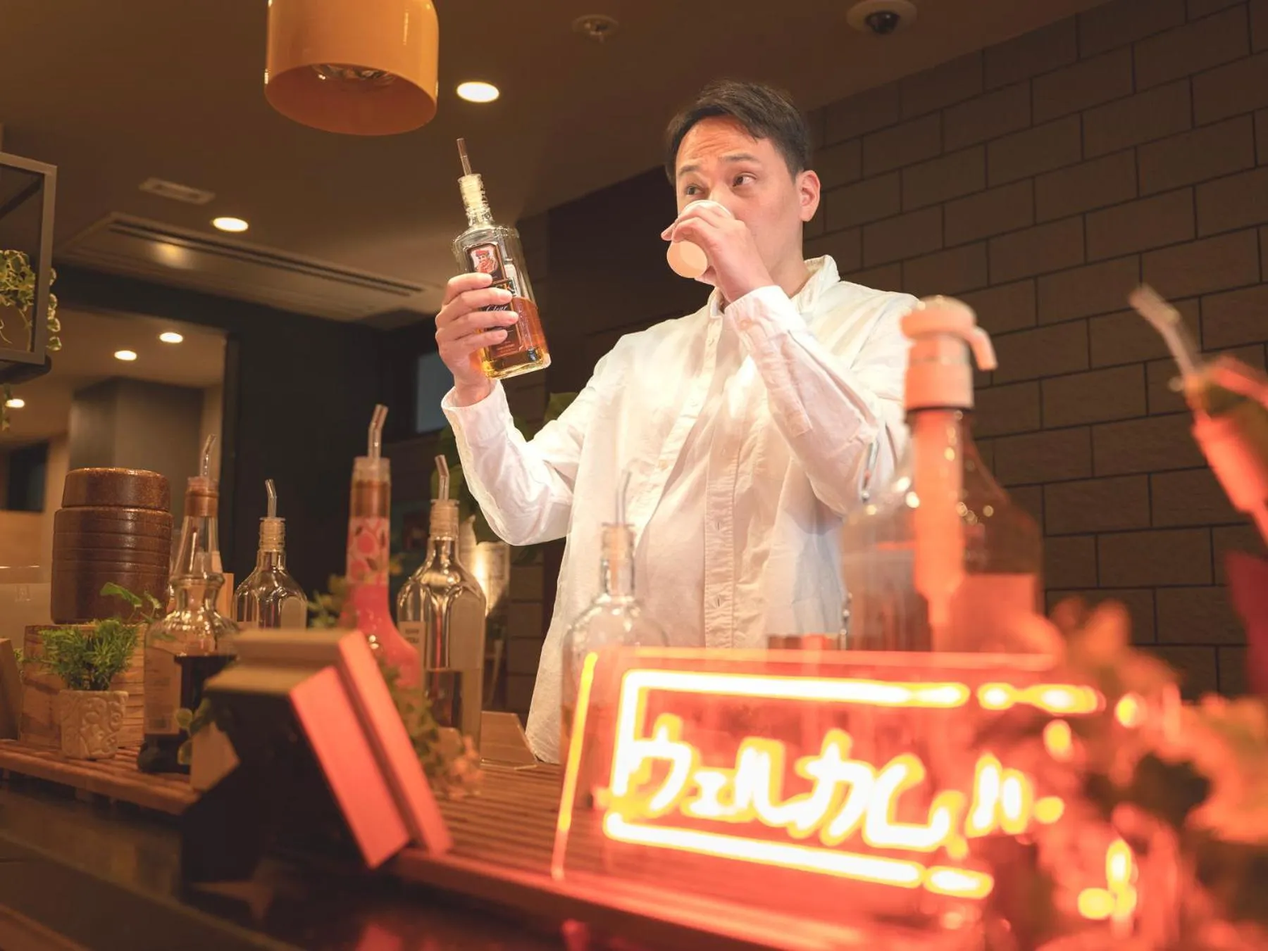 Lounge or bar in Natural Hot Spring SUPER HOTEL Kumamoto Chamber of Commerce