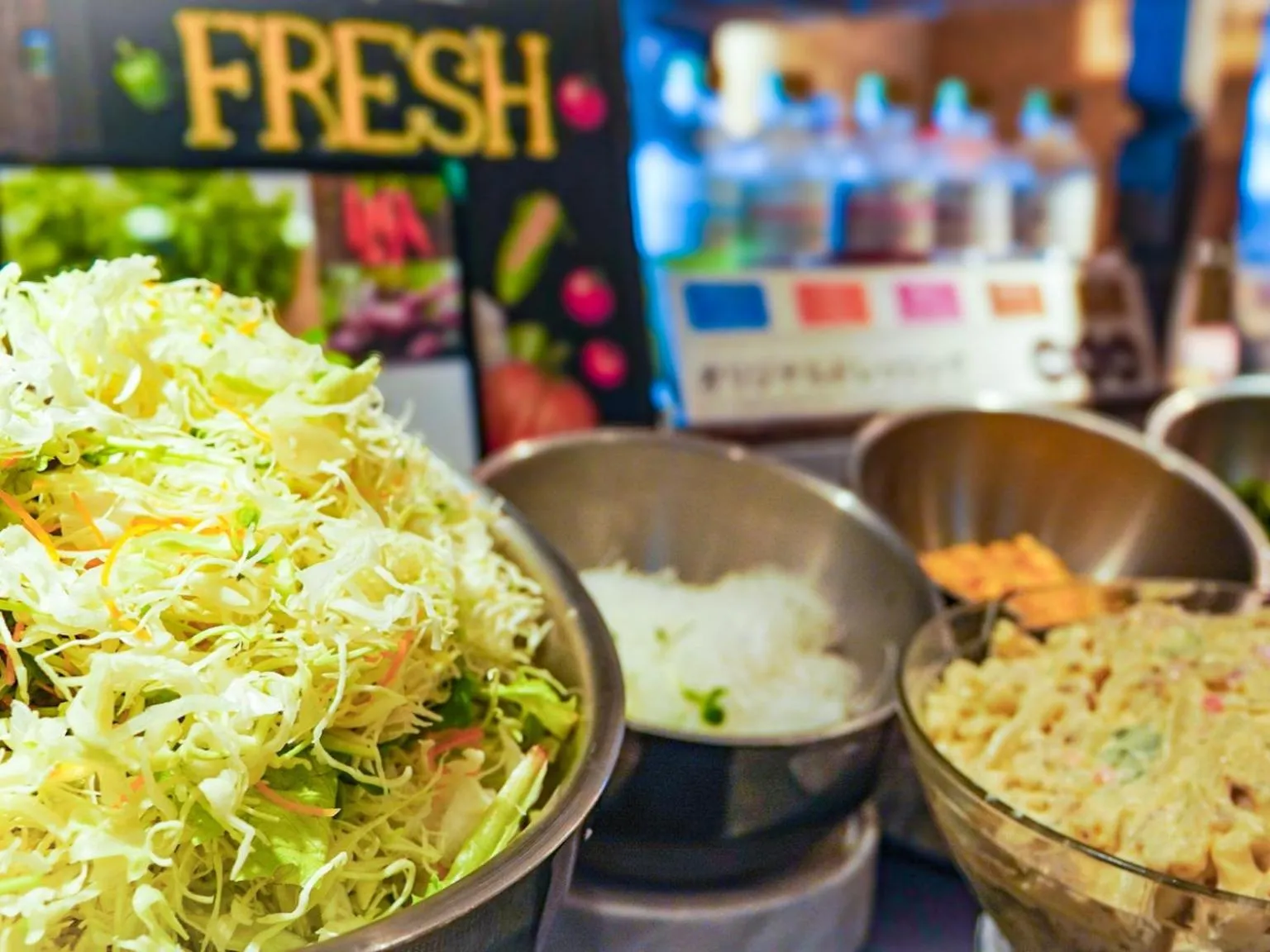 Buffet breakfast in Natural Hot Spring SUPER HOTEL Kumamoto Chamber of Commerce