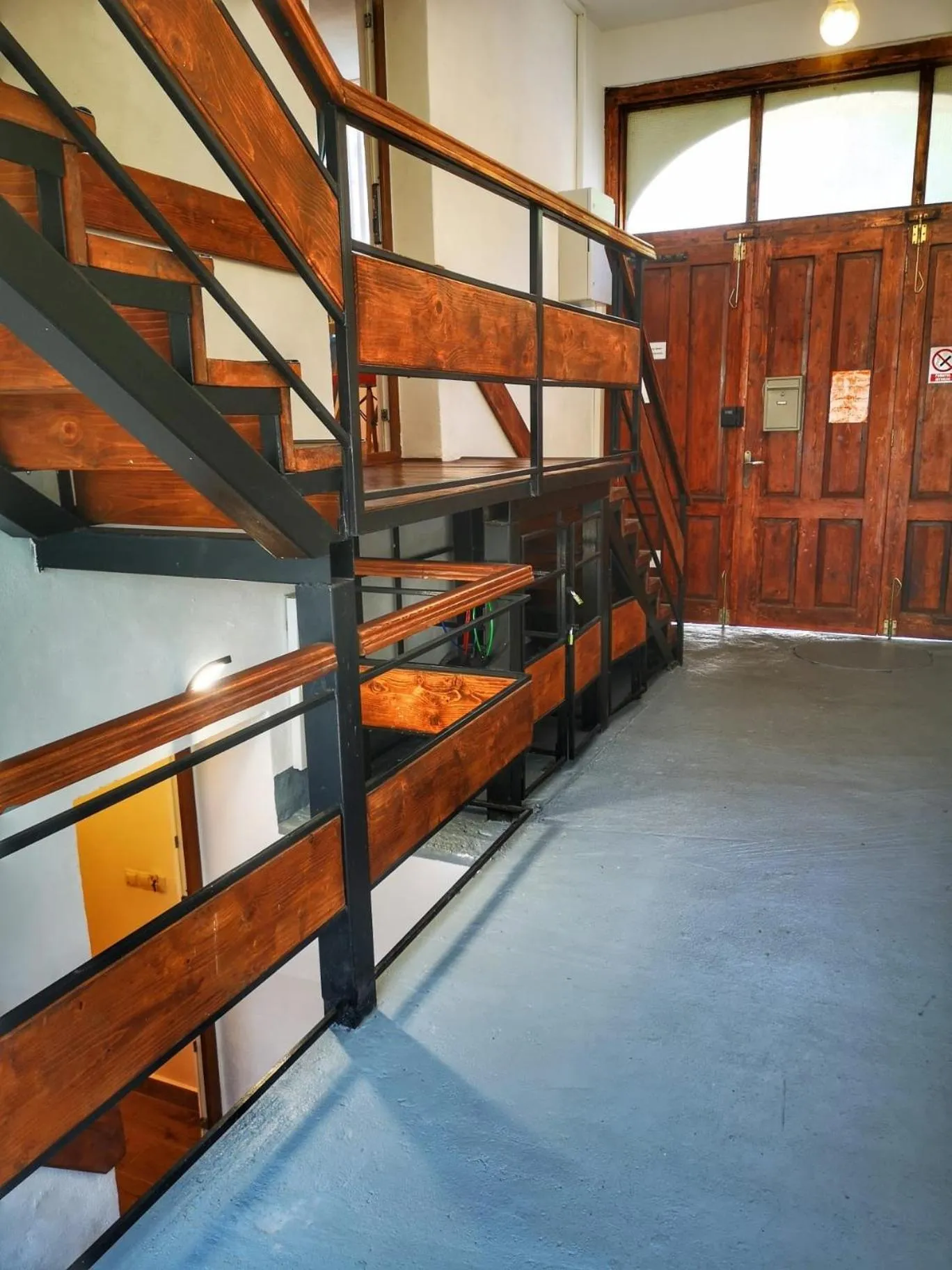 Property building in T House