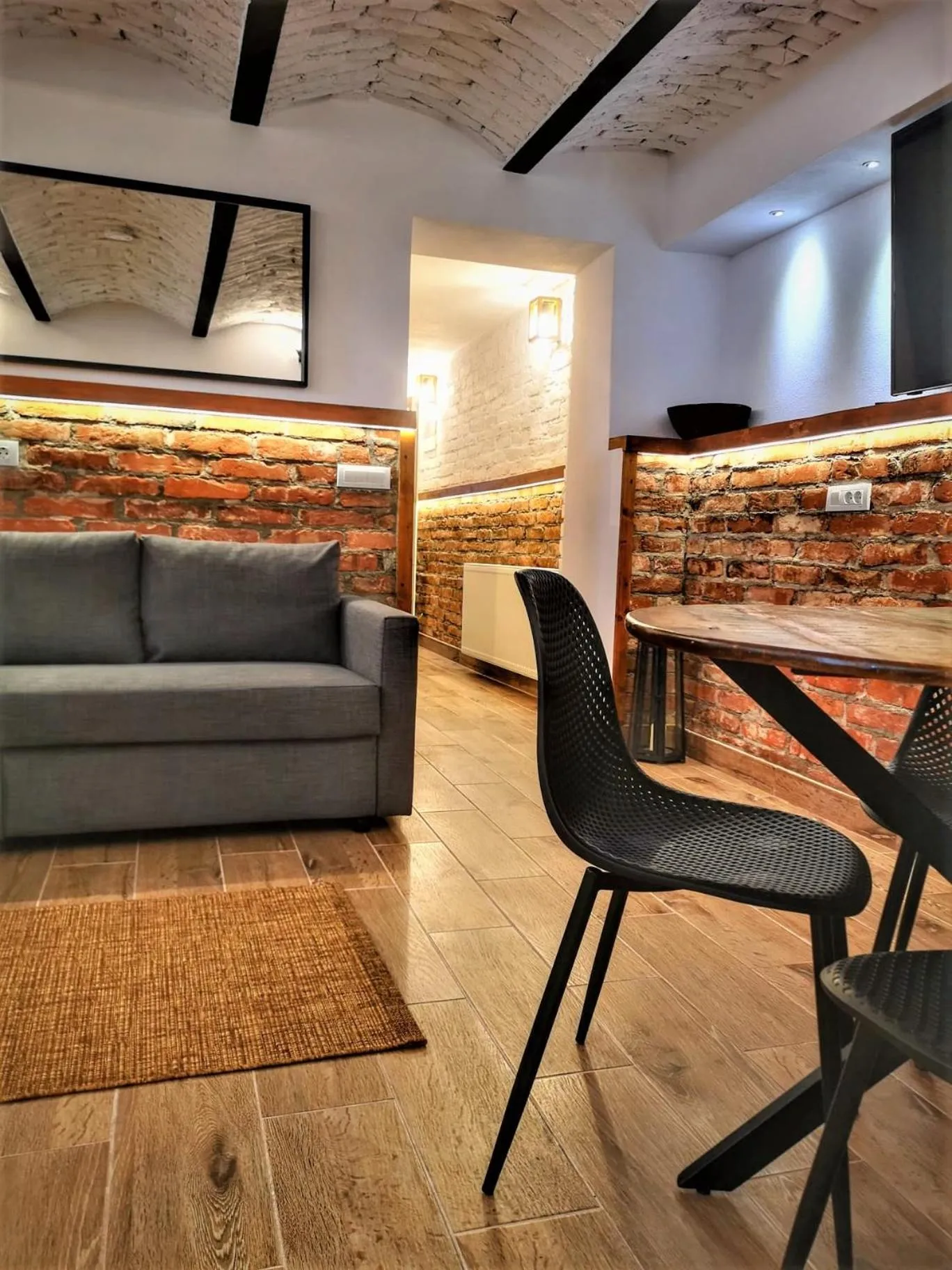 Living room in T House