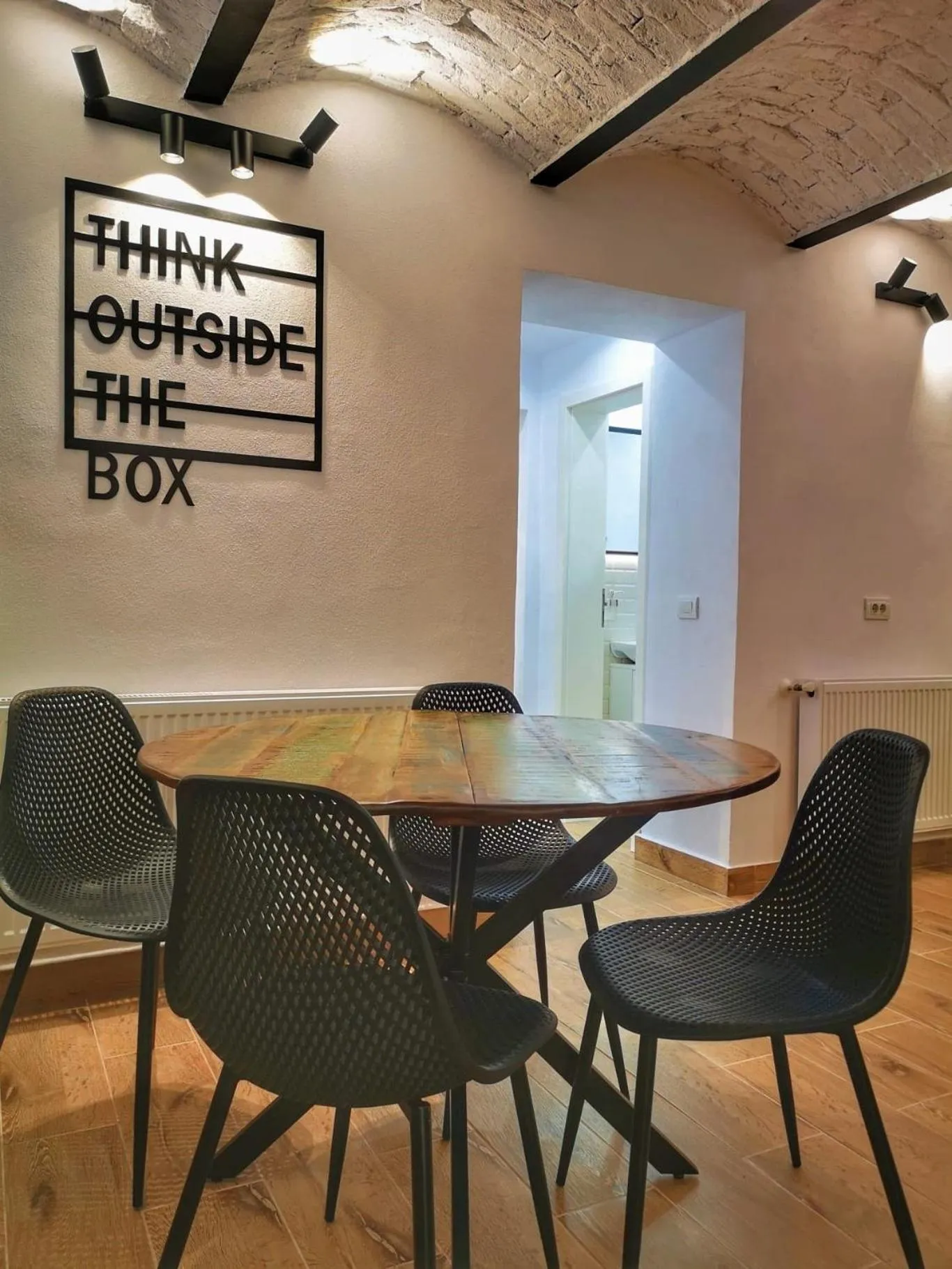 Dining area in T House