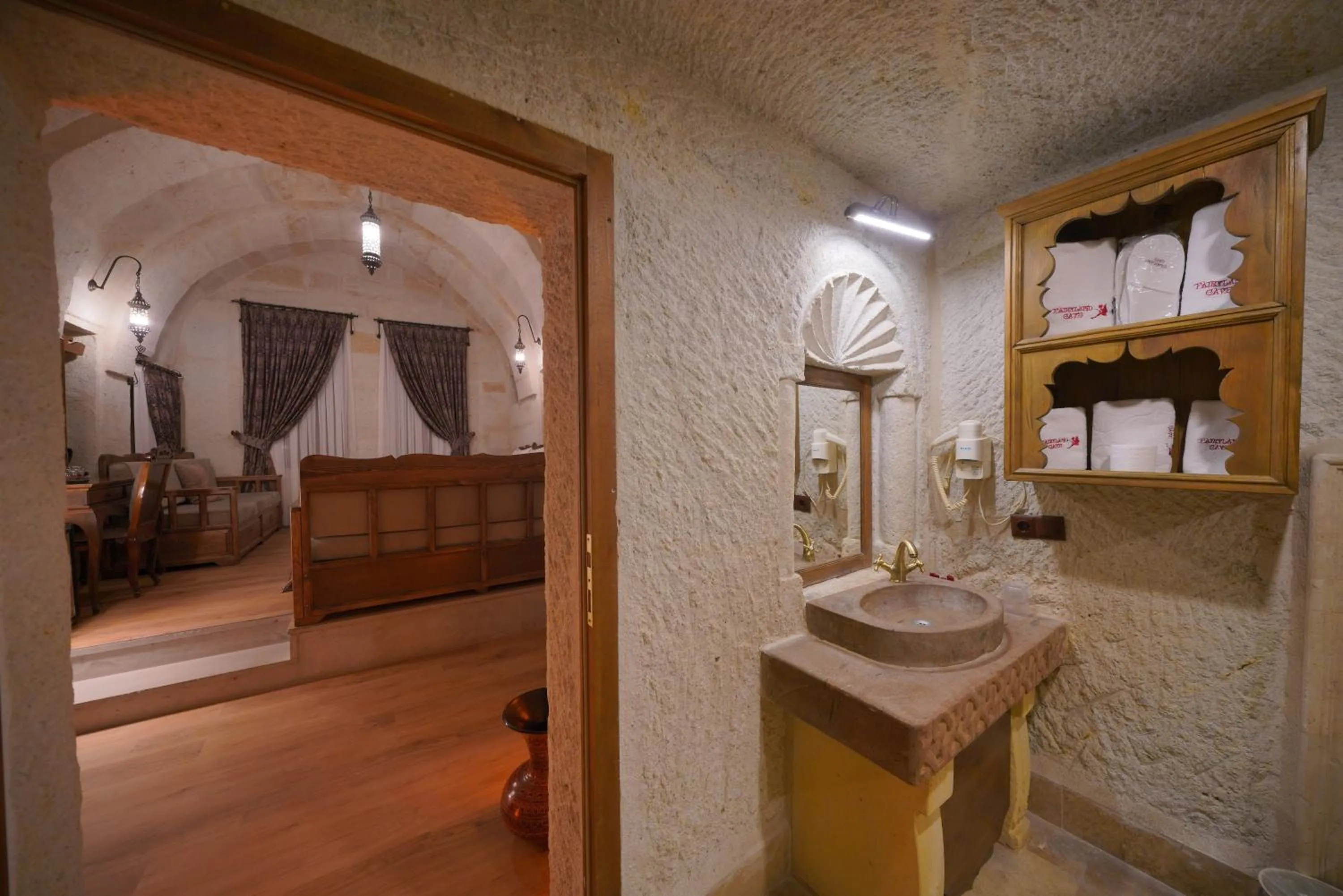 Bathroom in Fairyland Cave Hotel