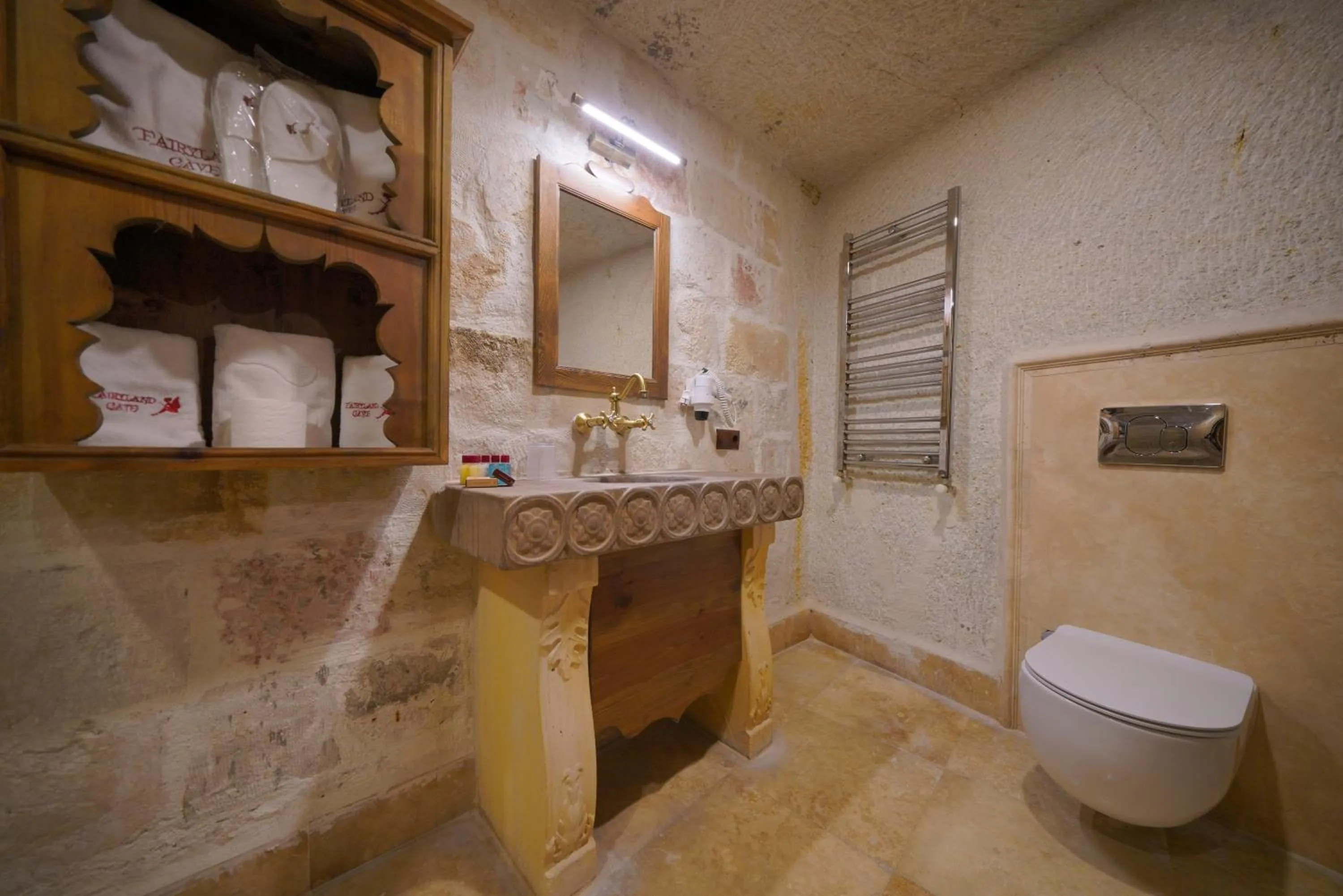 Bathroom in Fairyland Cave Hotel