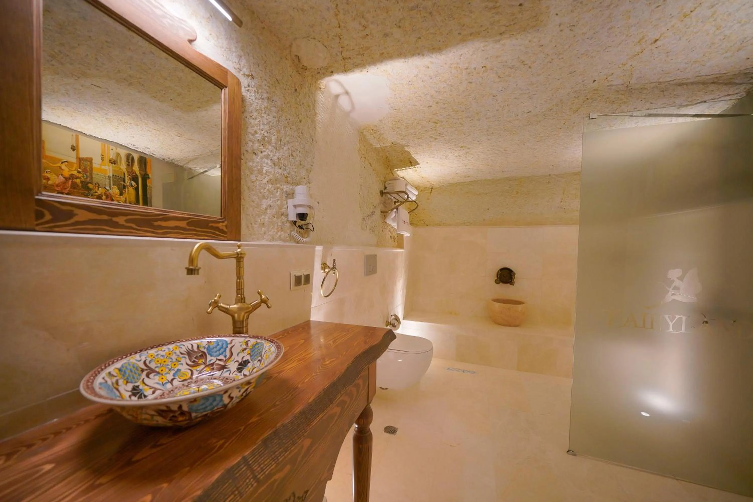 Bathroom in Fairyland Cave Hotel