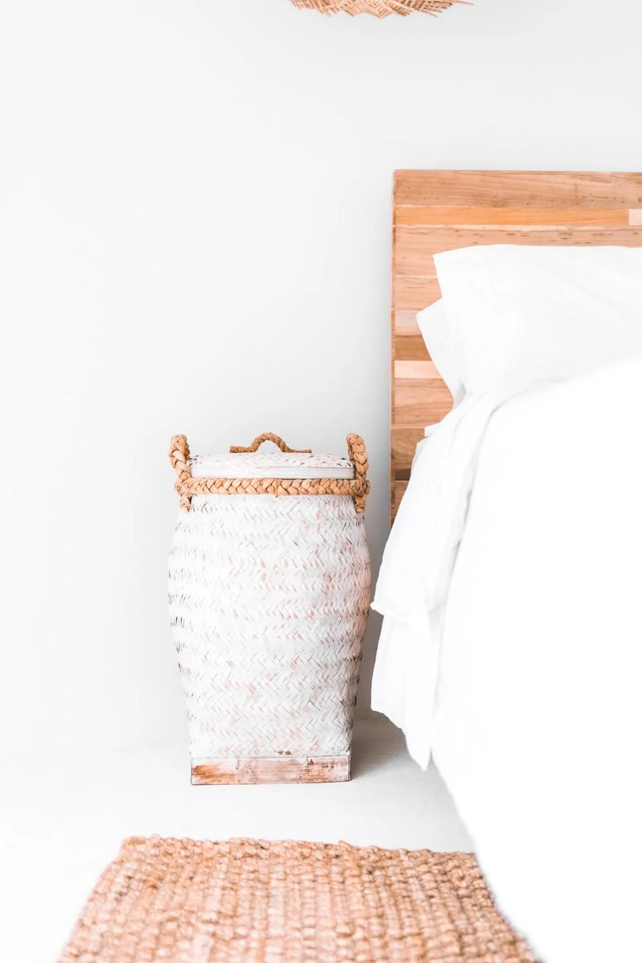 Bed in Igloo Beach Lodge