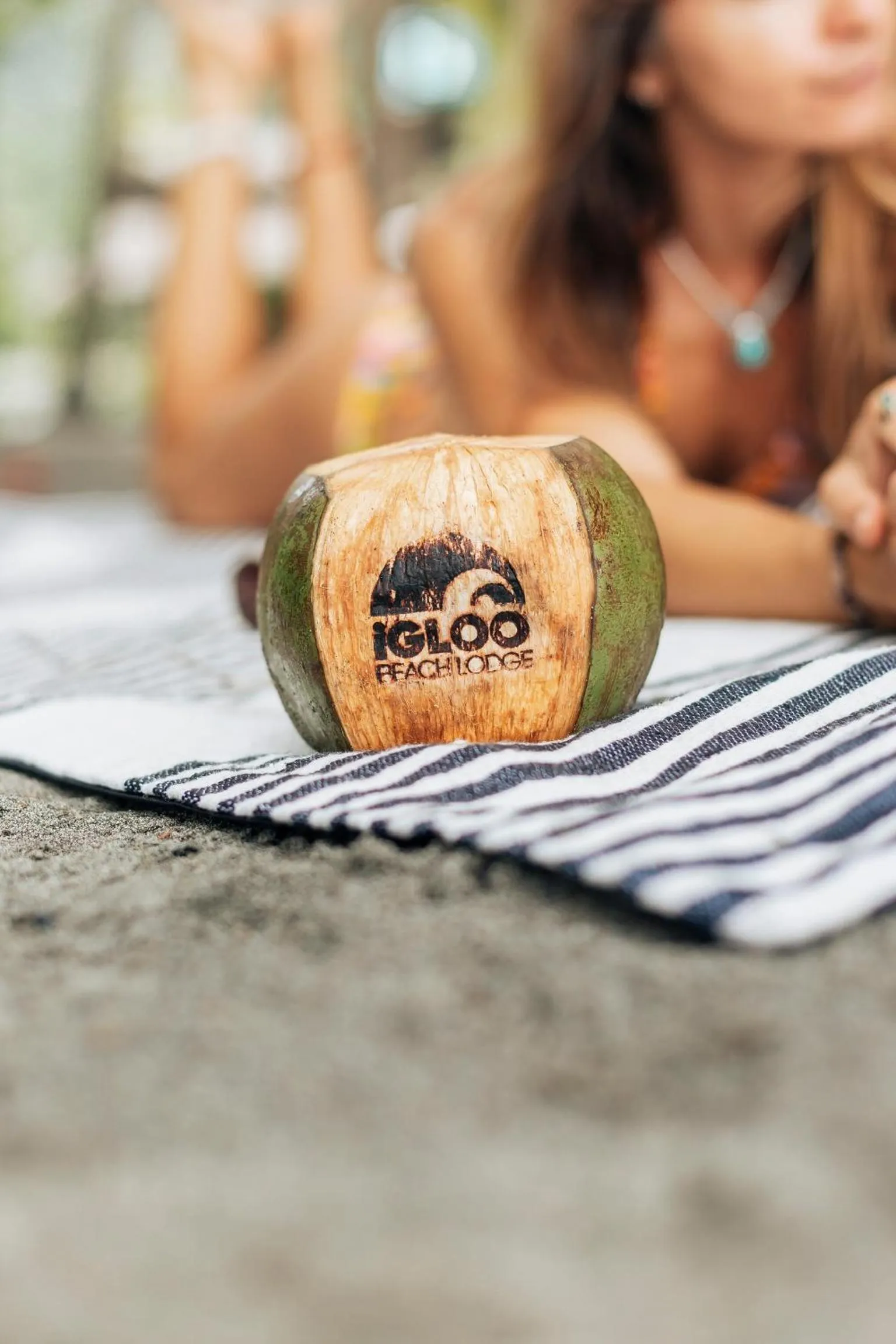 Food and drinks in Igloo Beach Lodge