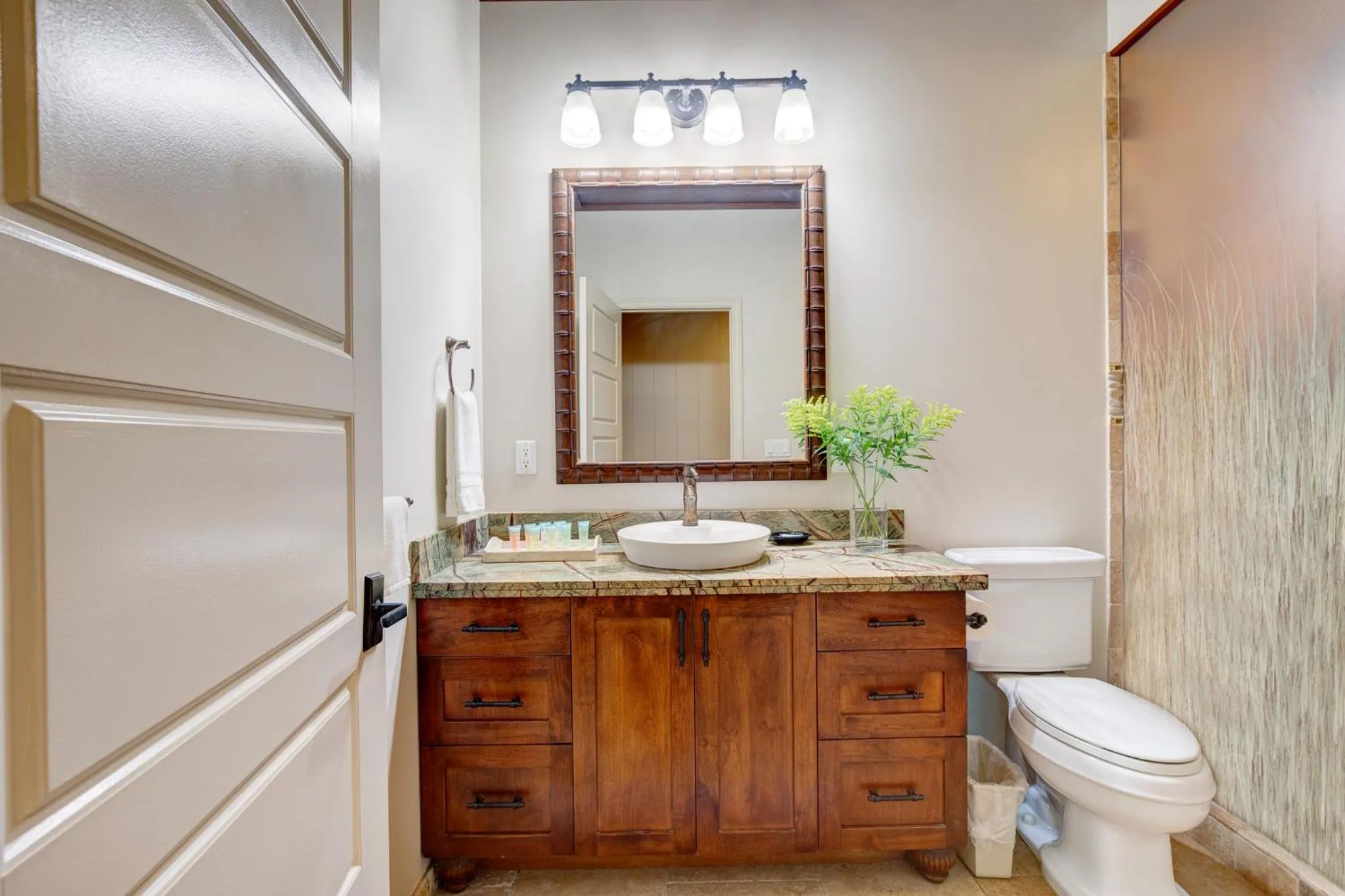 Bathroom in The Mauian Hotel