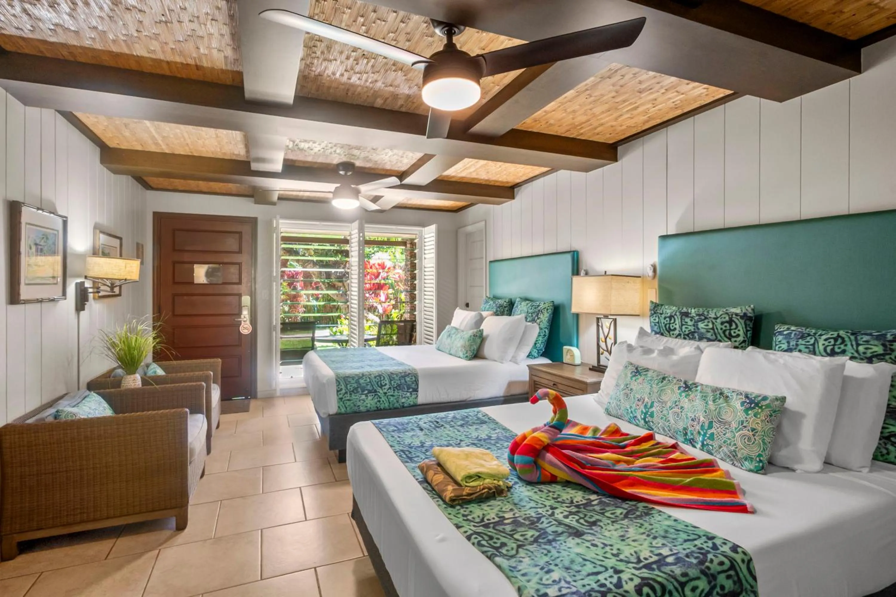 Bedroom in The Mauian Hotel