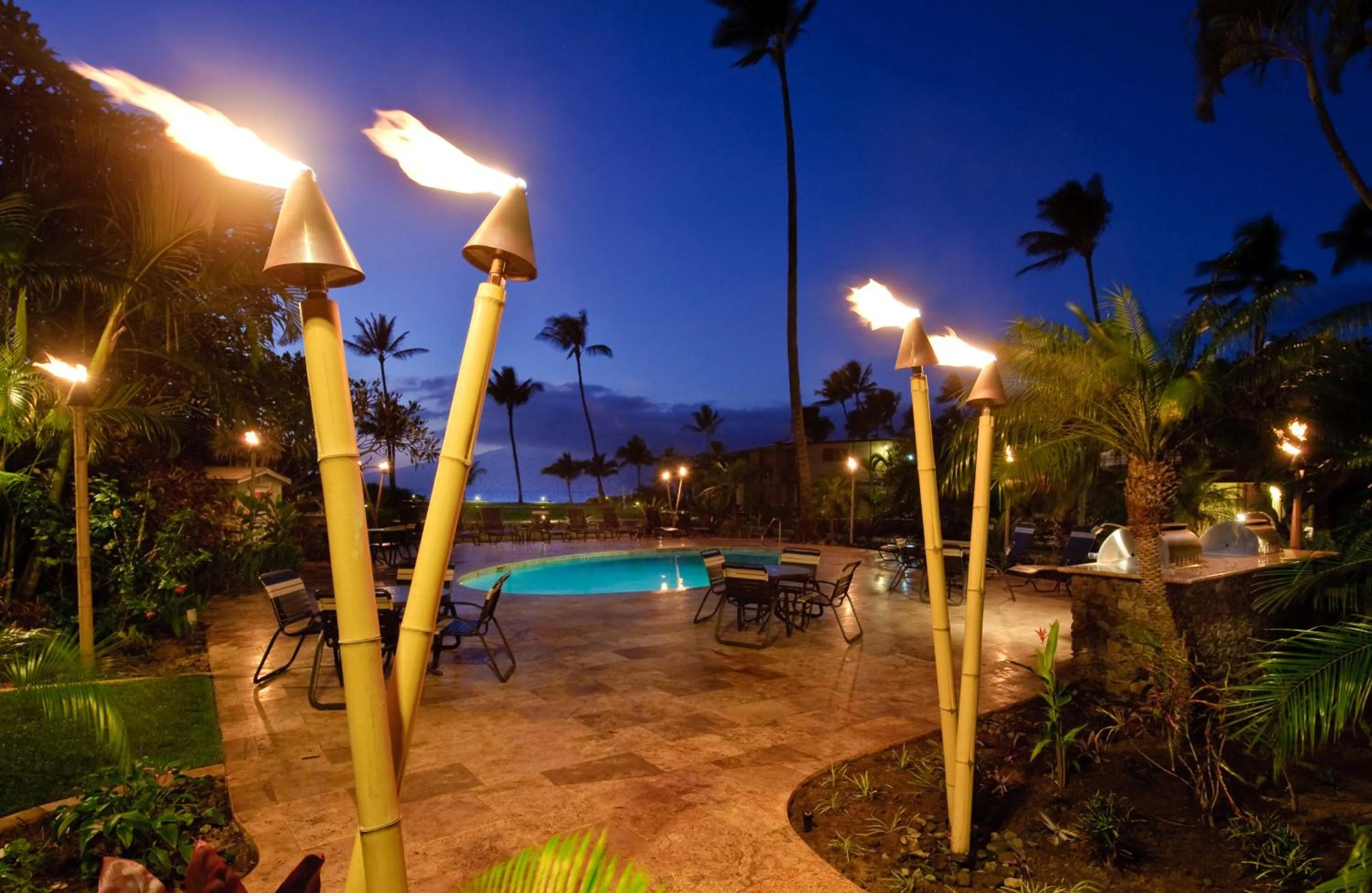 Swimming pool in The Mauian Hotel