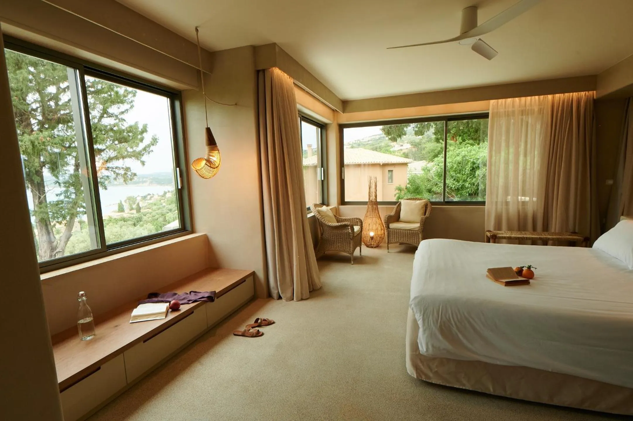 Bedroom, Bed in F ZEEN Kefalonia