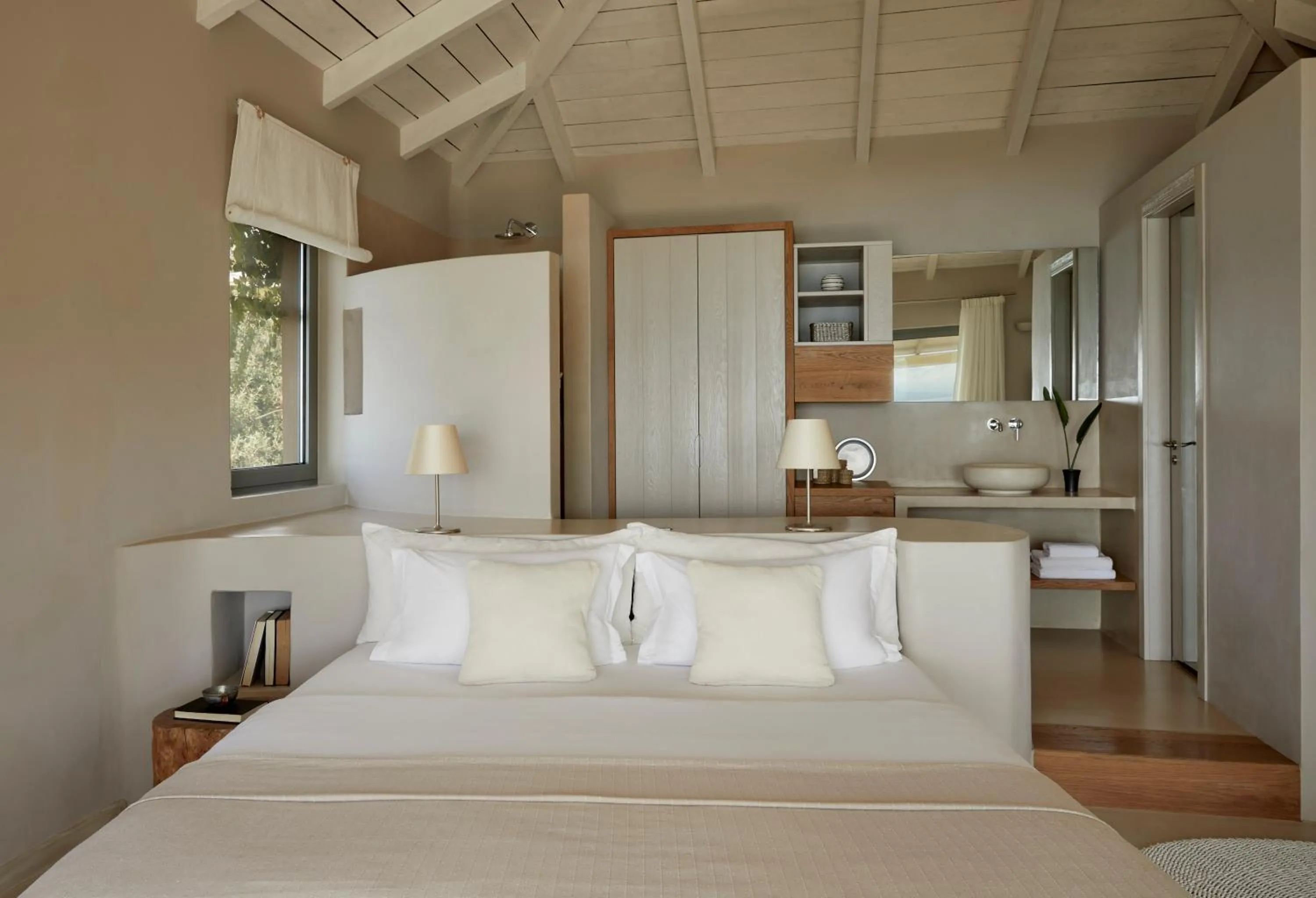 Bedroom, Bed in F ZEEN Kefalonia