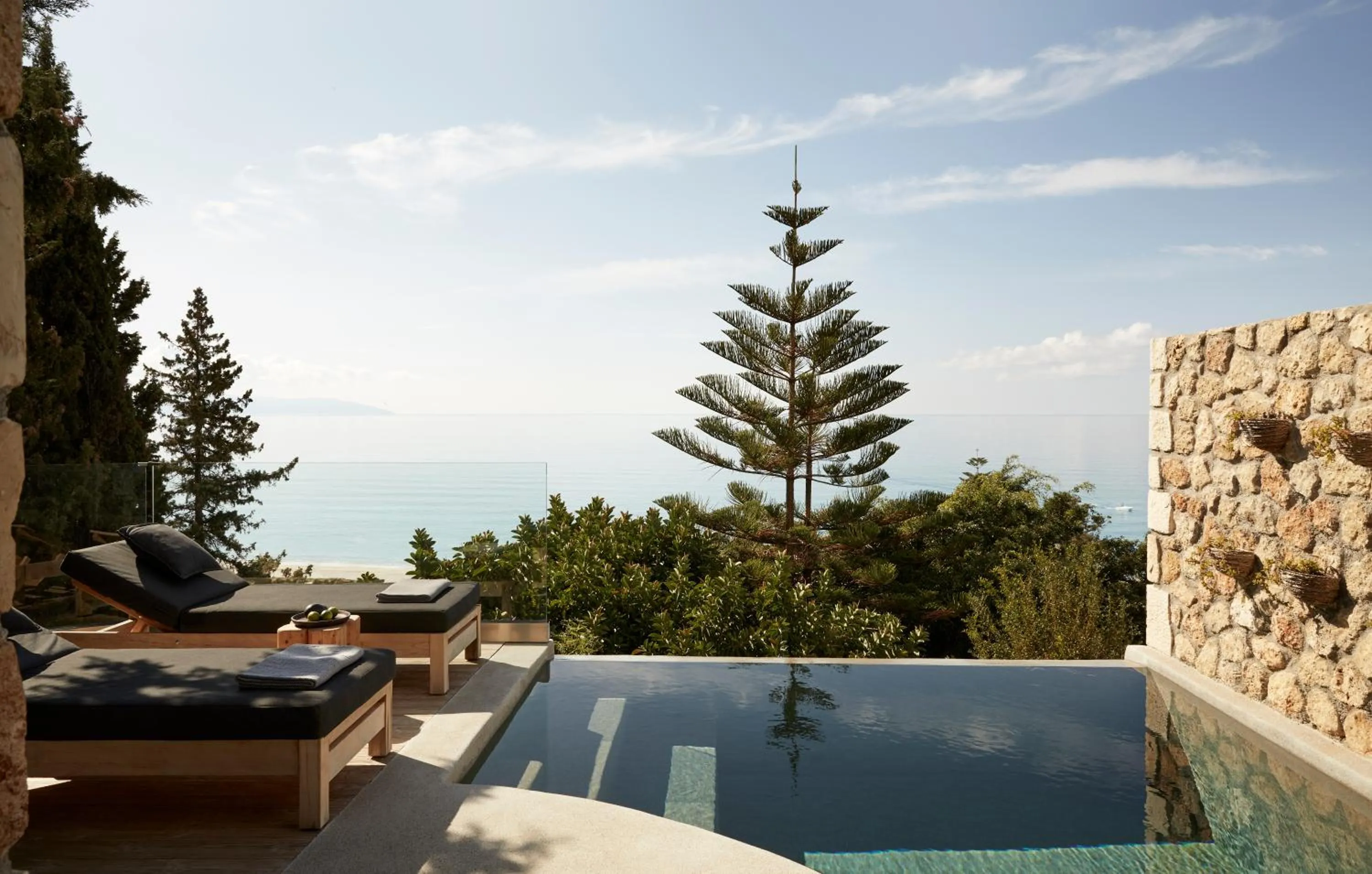 Swimming pool in F ZEEN Kefalonia