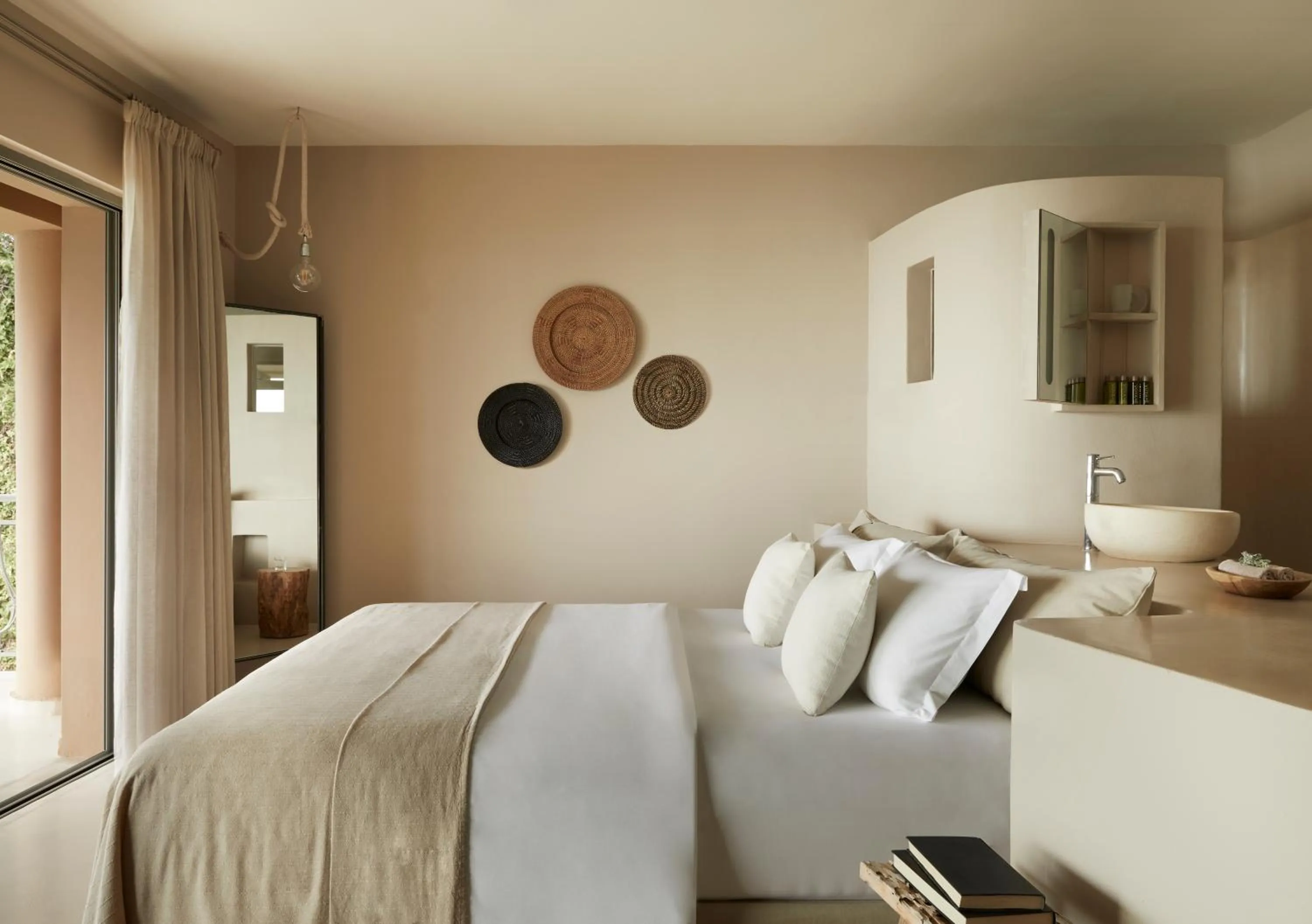 Bedroom, Bed in F ZEEN Kefalonia