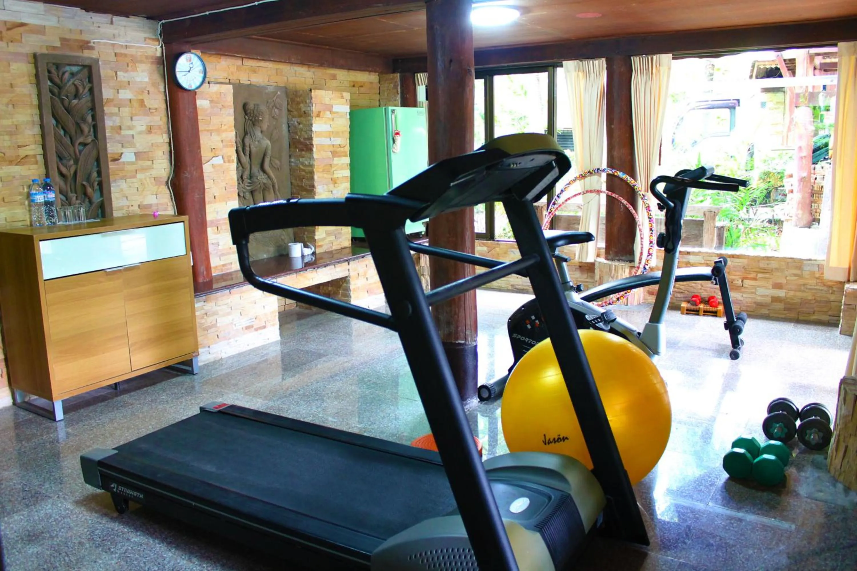 Fitness centre/facilities in Yuwadee Resort