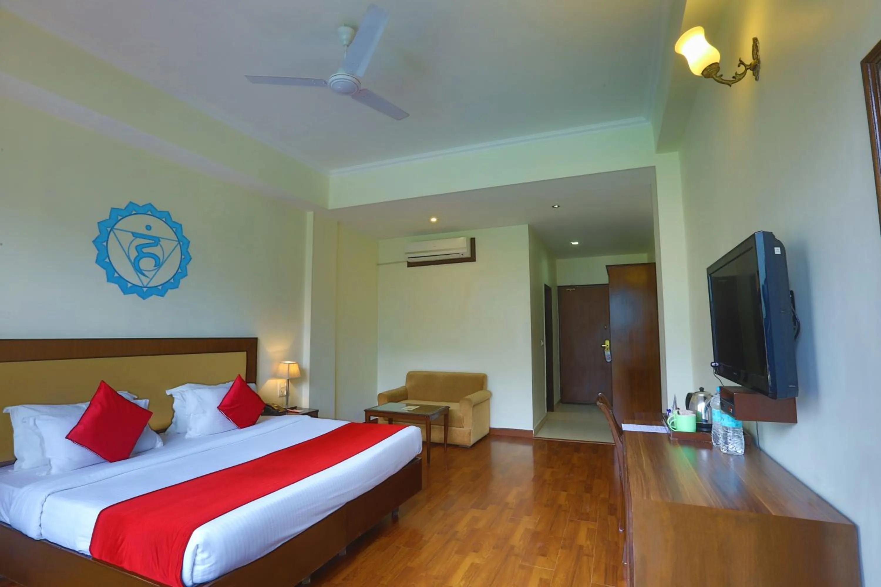 TV and multimedia, Bed in Hotel Dewa Retreat- A Himalayan Boutique Hotel