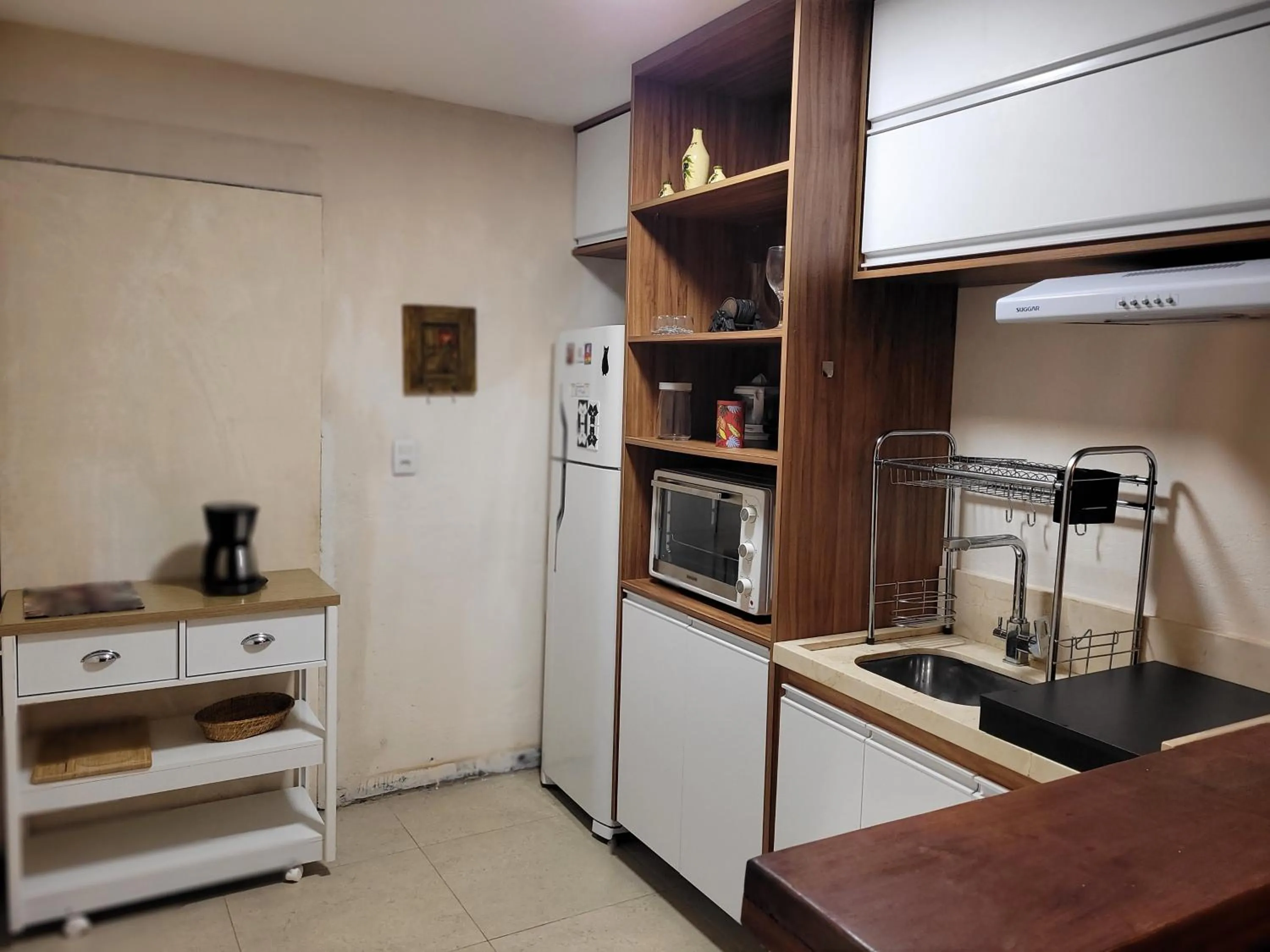 kitchen in Casa Boha Praia do Forte