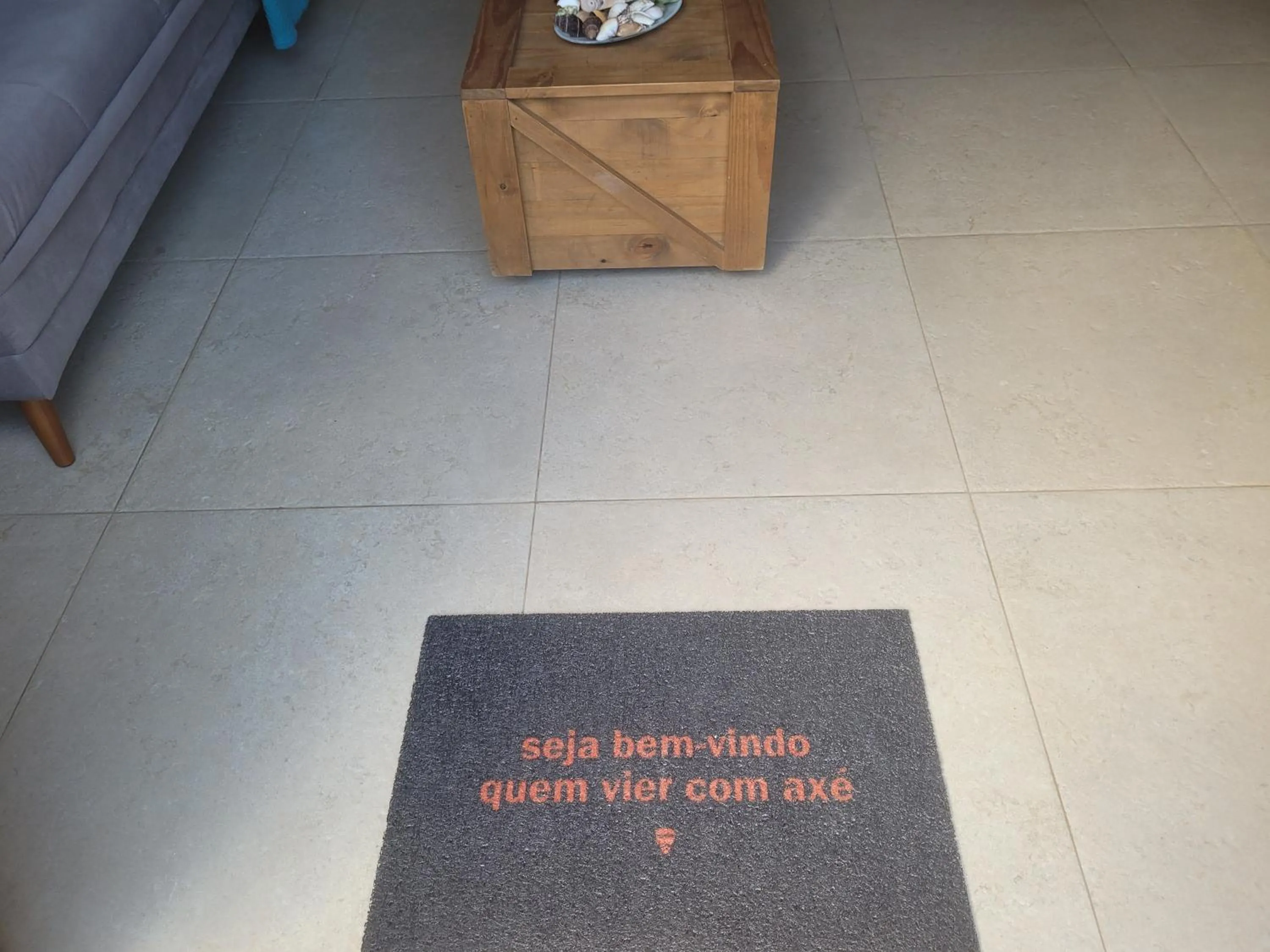 Decorative detail in Casa Boha Praia do Forte